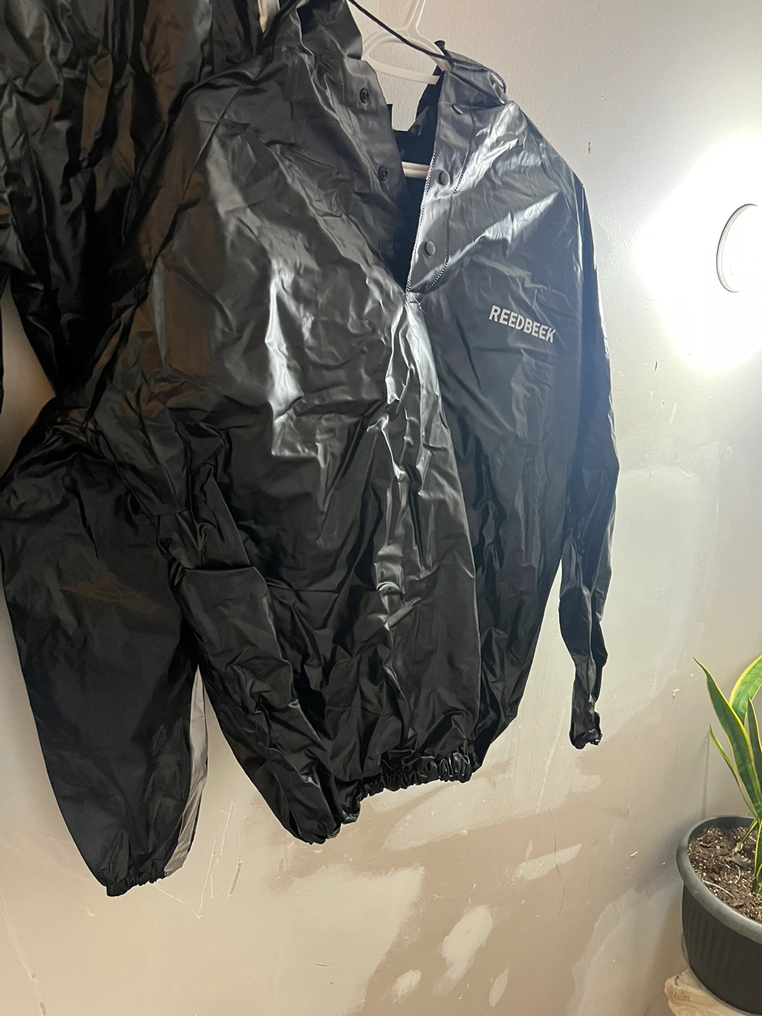 REEDBEEK Black Rain Suit with Hood - photo 4