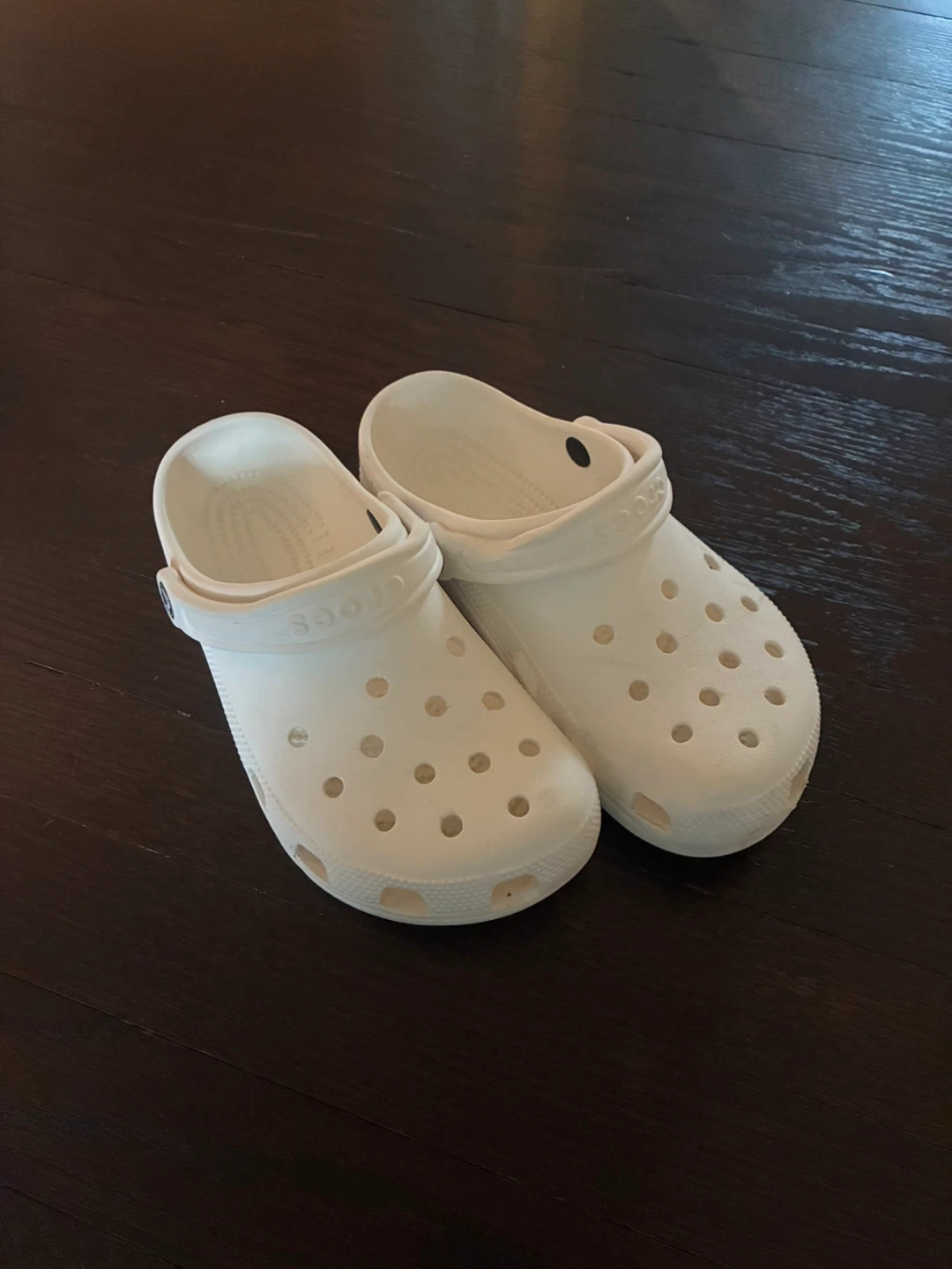 White Crocs