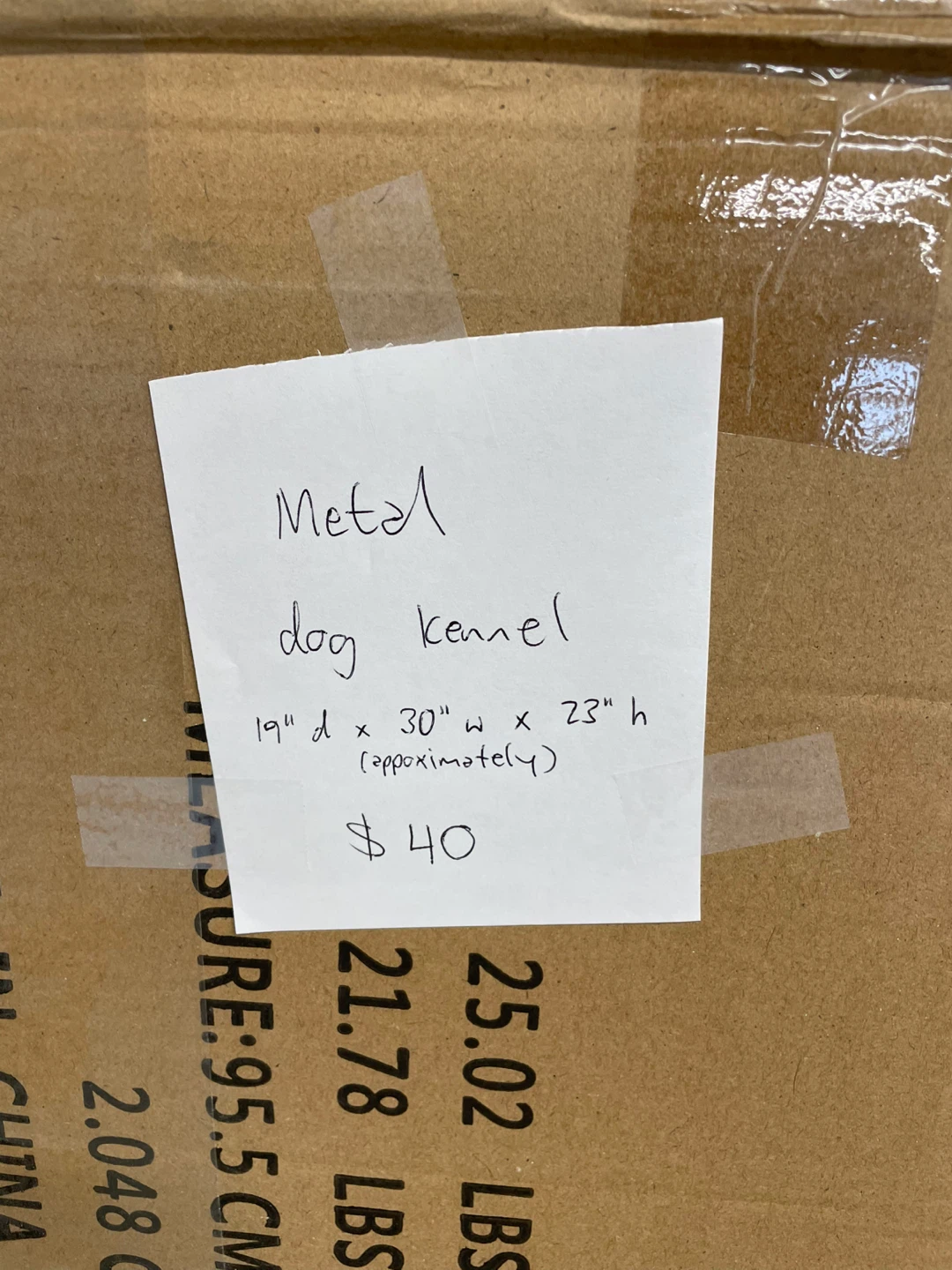 Black Metal Dog Kennel - photo 5