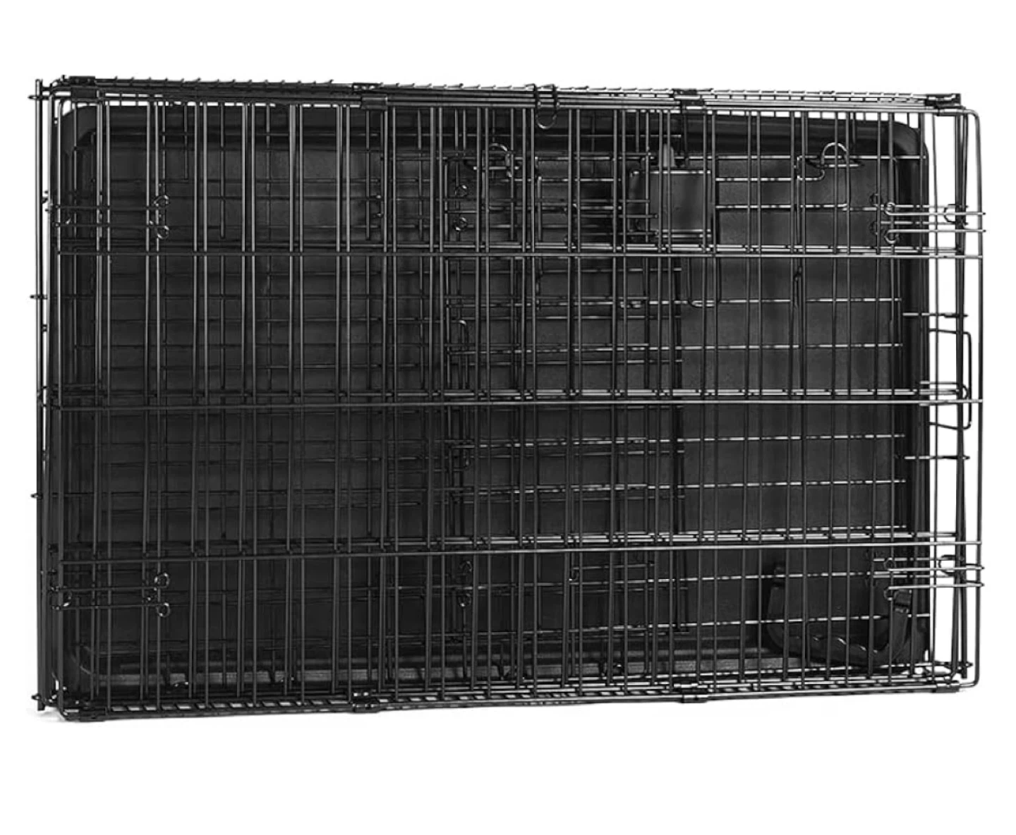 Black Metal Dog Kennel - photo 3