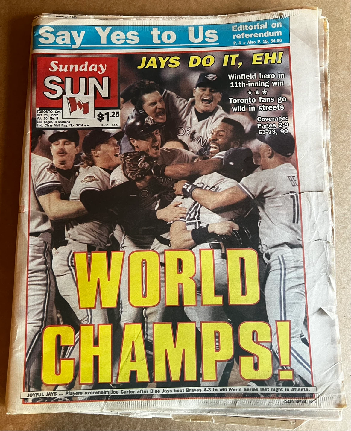 Blue Jays 1992 World Series Tickets & Memorabilia - photo 5