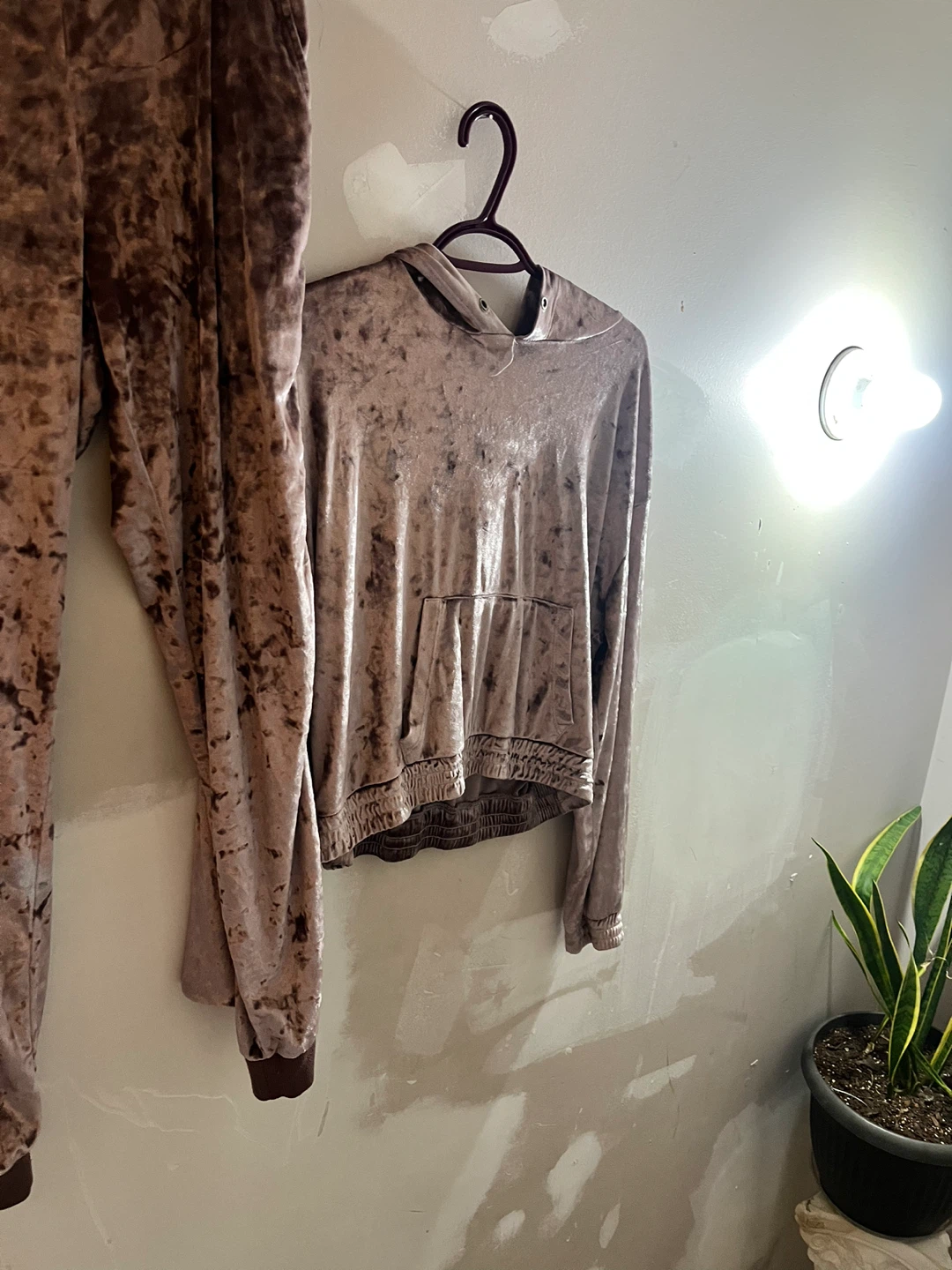 Velour Tracksuit Set - photo 2