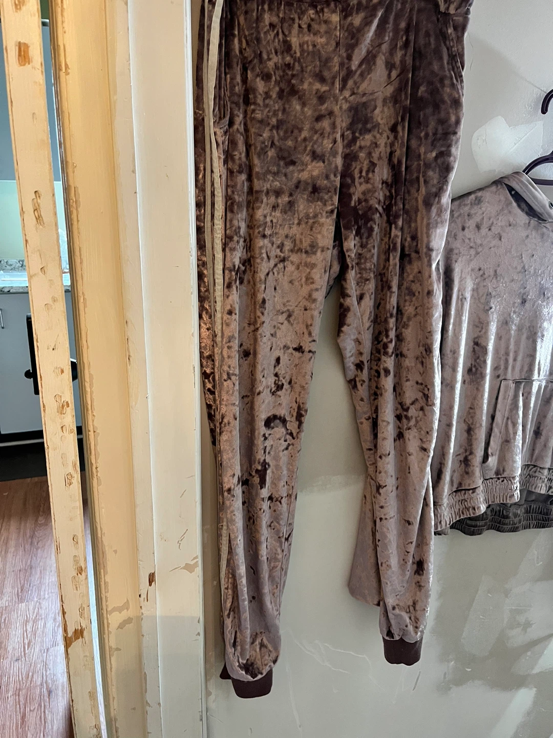 Velour Tracksuit Set