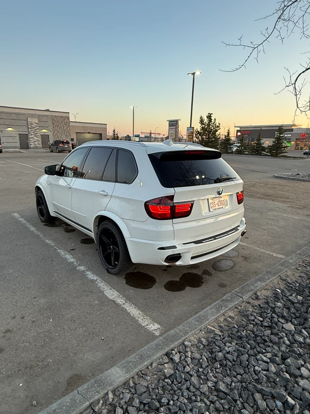 White BMW X5 - photo 3