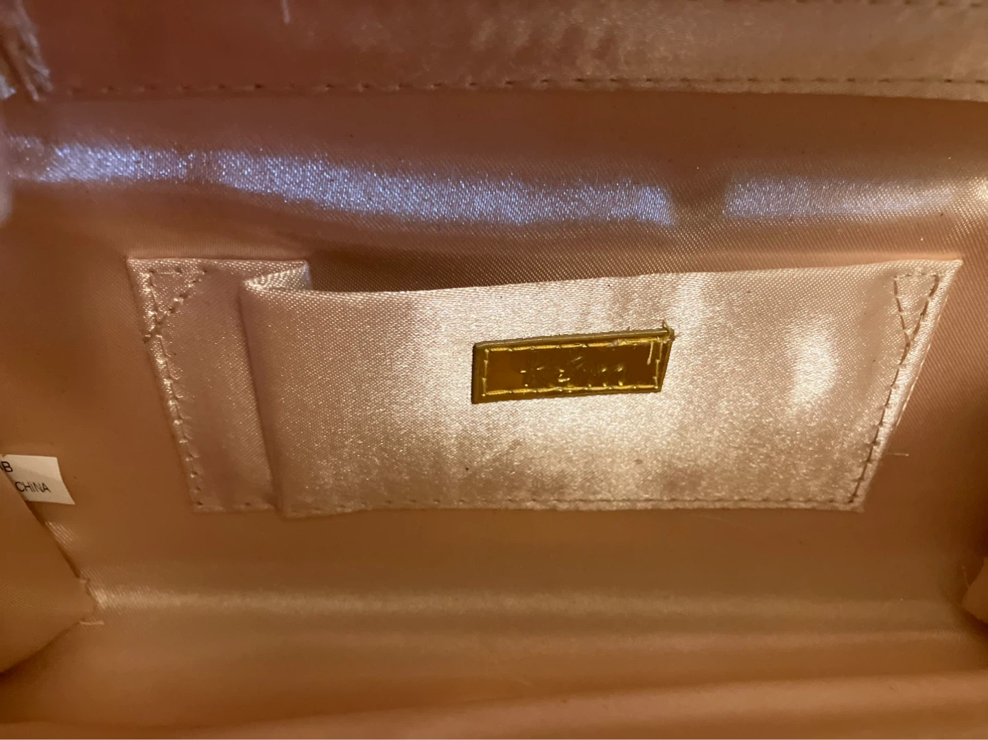 Glitter Clutch Evening Bag with Chain - photo 4