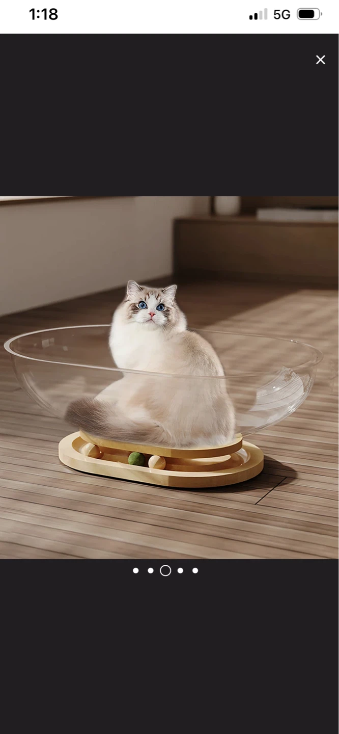 New Space Capsule Cat Bed - photo 5
