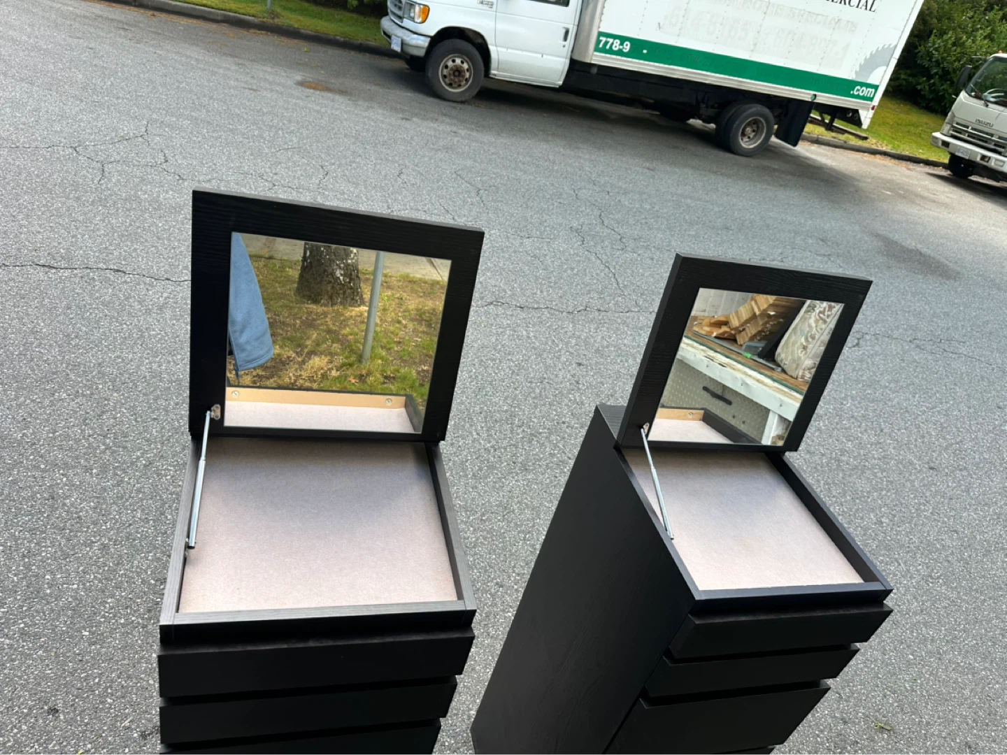 Ikea special 6 drawers dresser + mirror &FREE delivery - photo 2