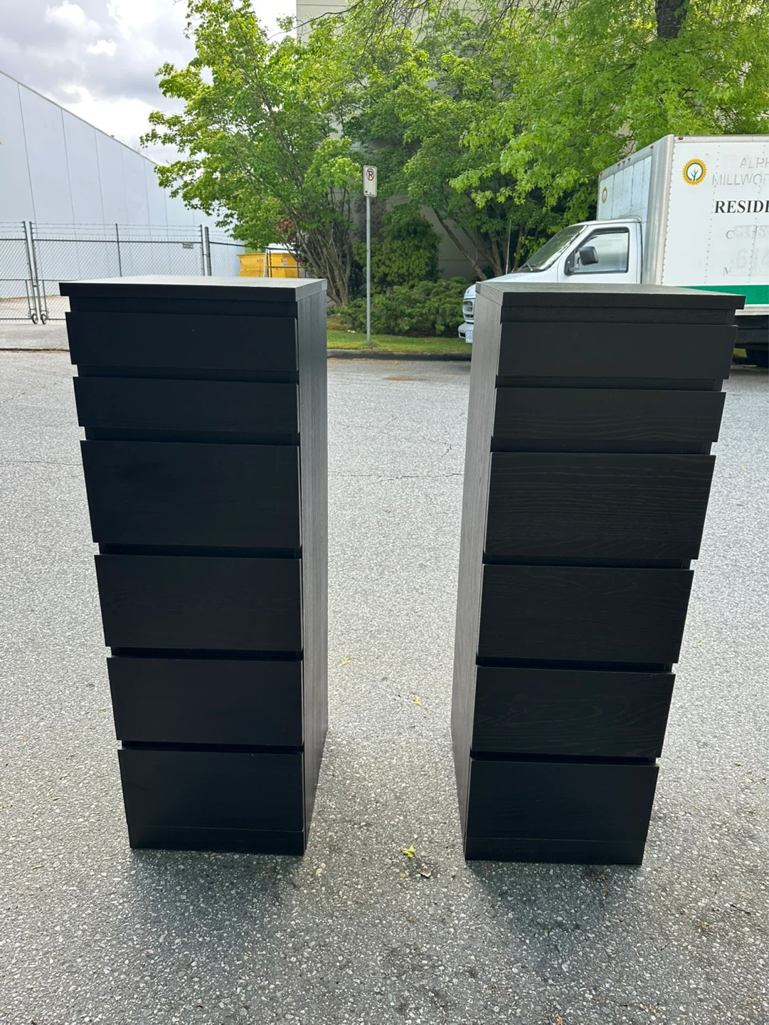 Ikea special 6 drawers dresser + mirror &FREE delivery