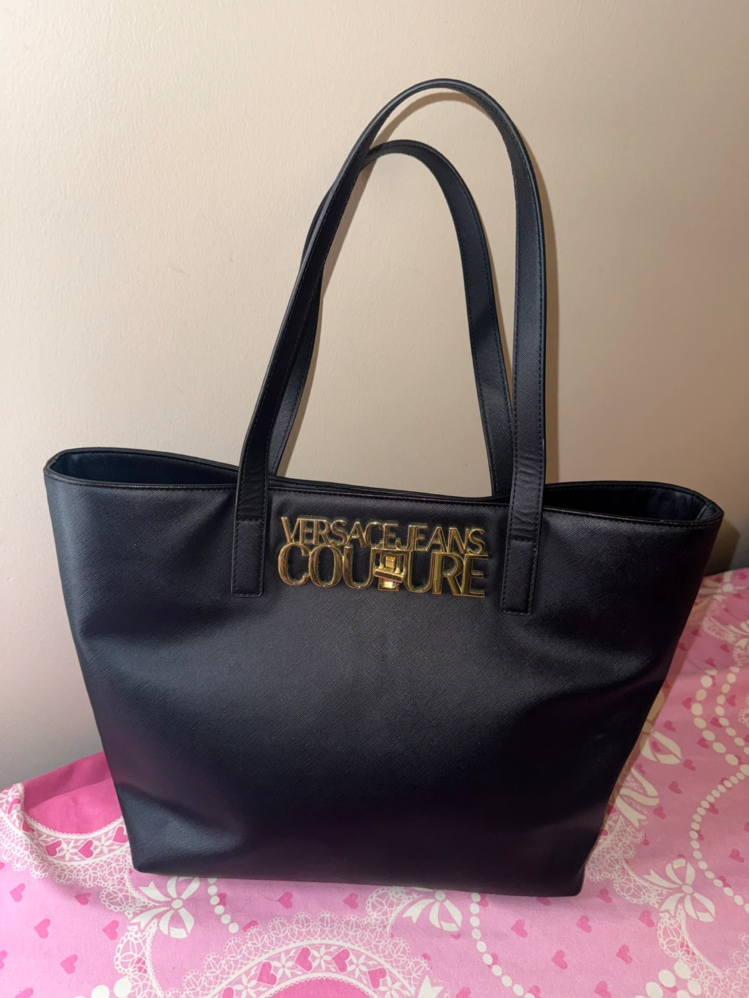VERSACE COUTURE JEANS TOTE PURSE