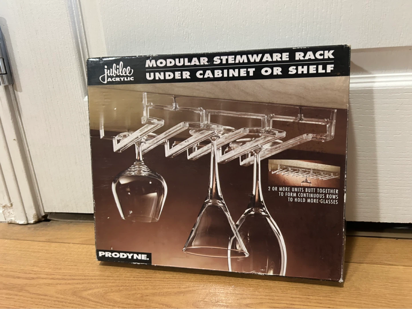 Jubilee Acrylic Modular Stemware Rack - Wine Glass Holder