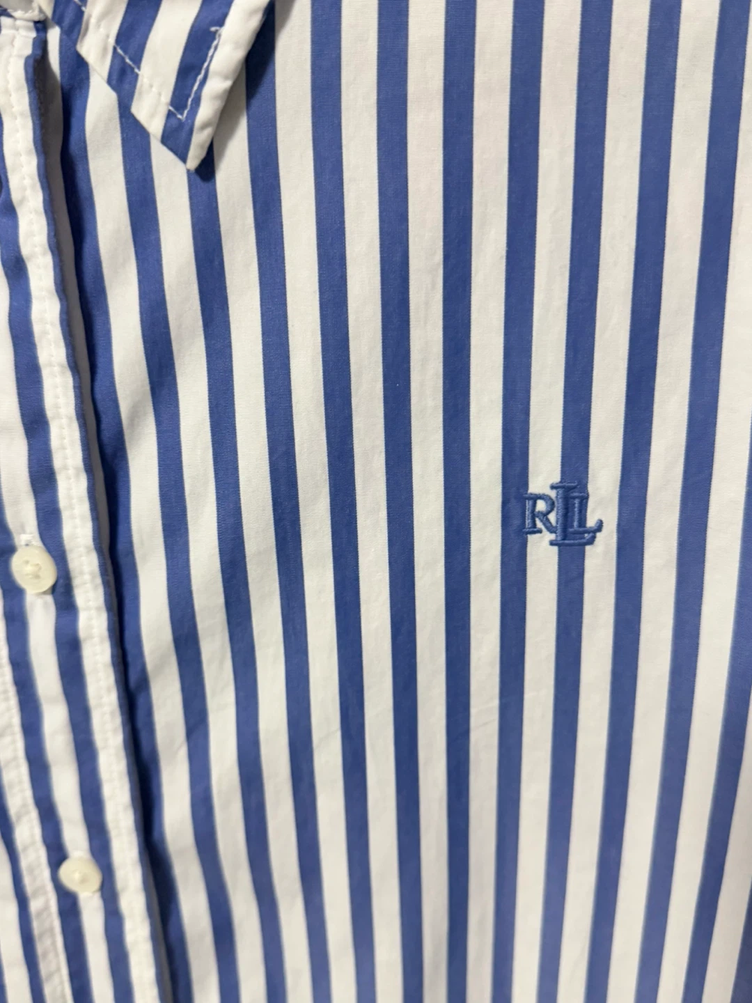 Lauren Ralph Lauren Striped Button-Down Shirt Size L - photo 2