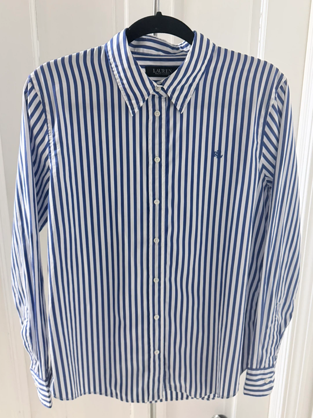 Lauren Ralph Lauren Striped Button-Down Shirt Size L