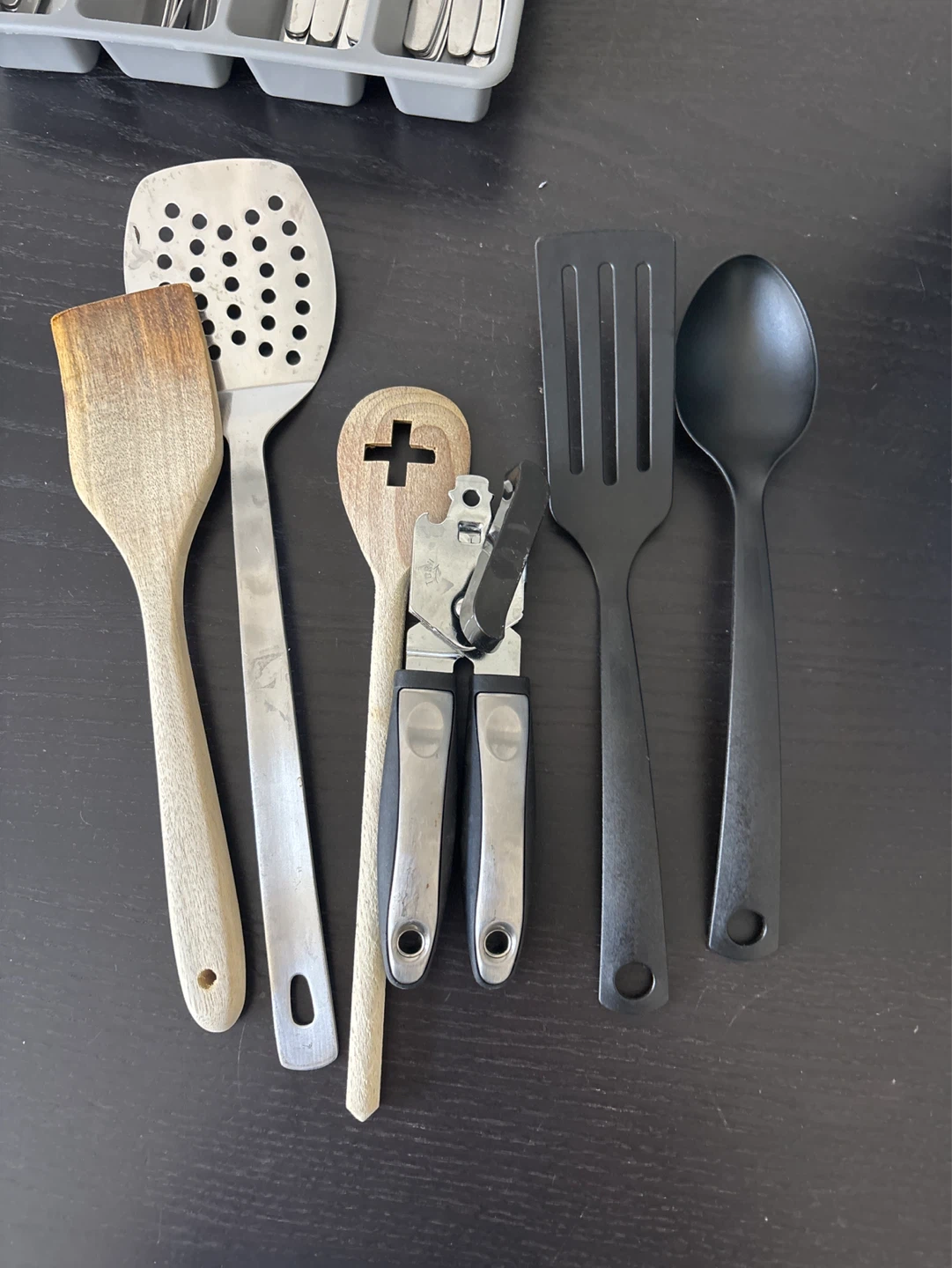 Kitchen Utensil Set with Can Opener