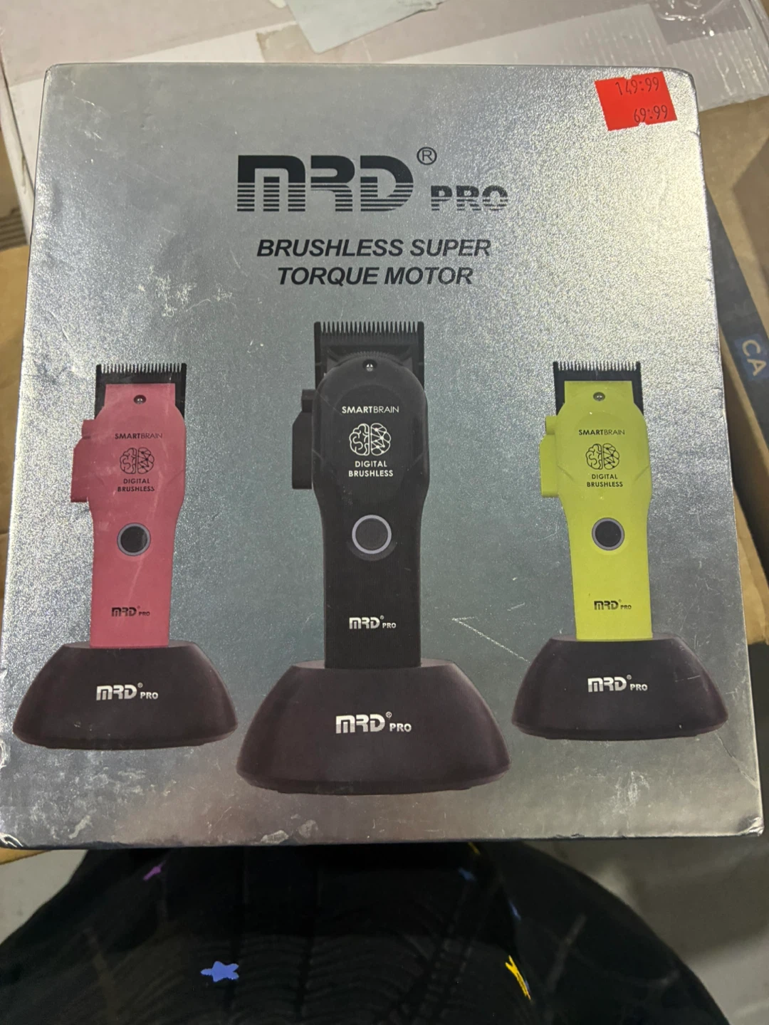 MRD PRO SmartBrain Digital Hair Clipper Set