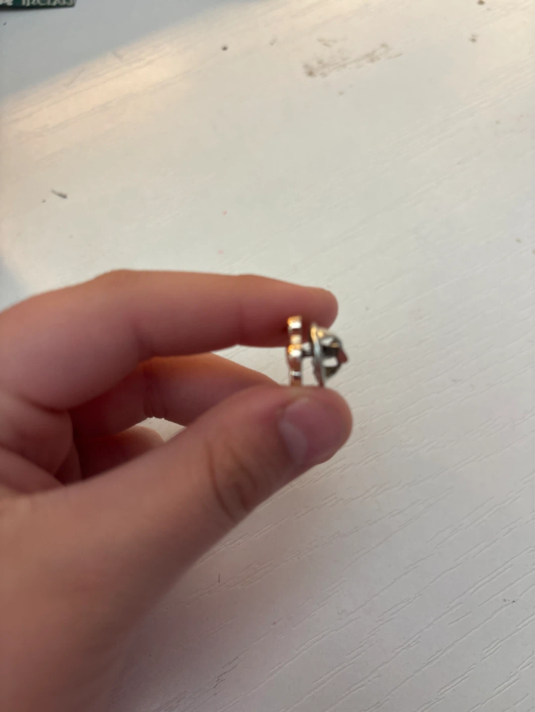 Flower Charm with Rhinestones - photo 2