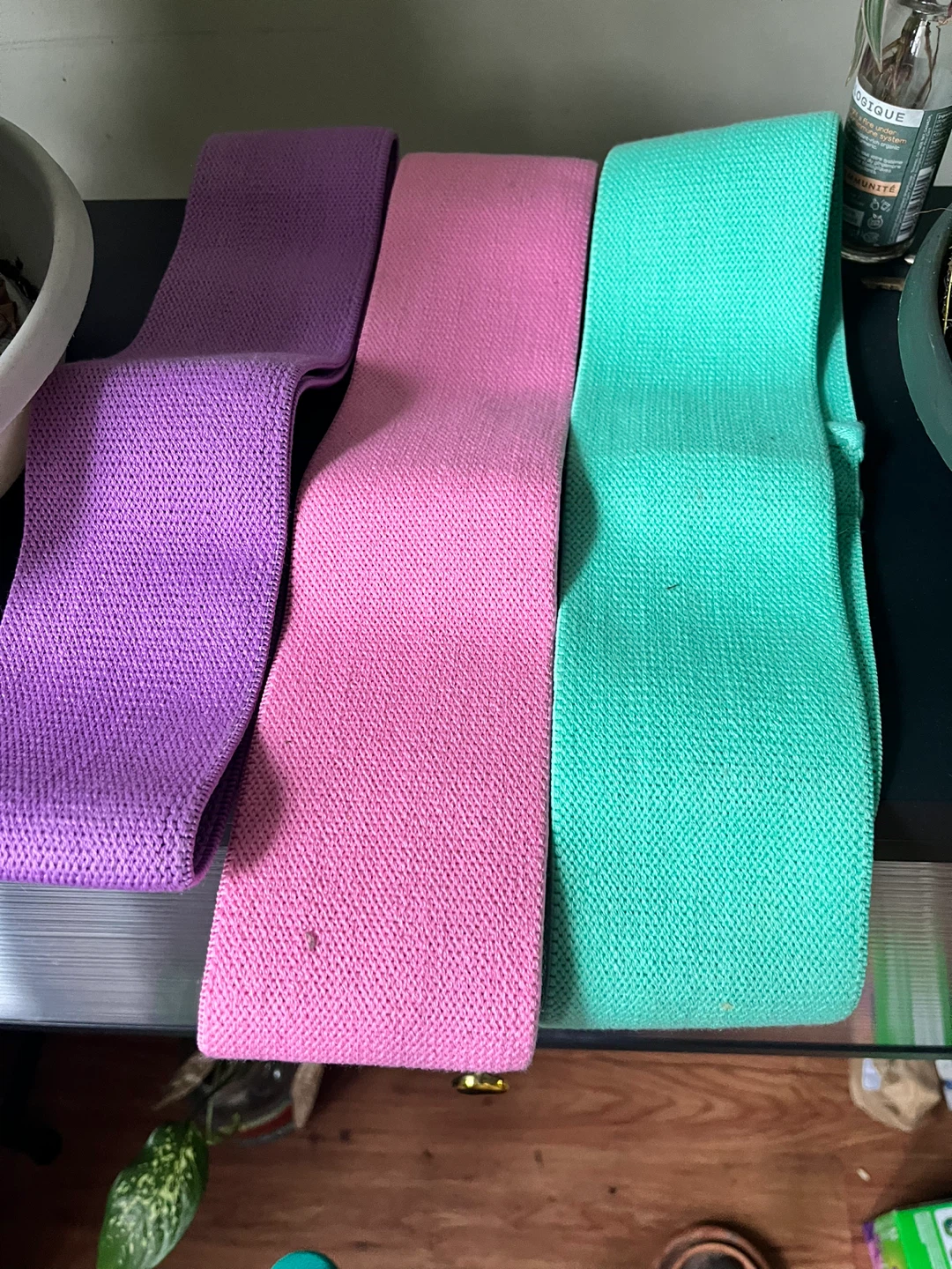 Set of 3 Hip Resistance Bands - Light, Medium, Heavy - photo 2