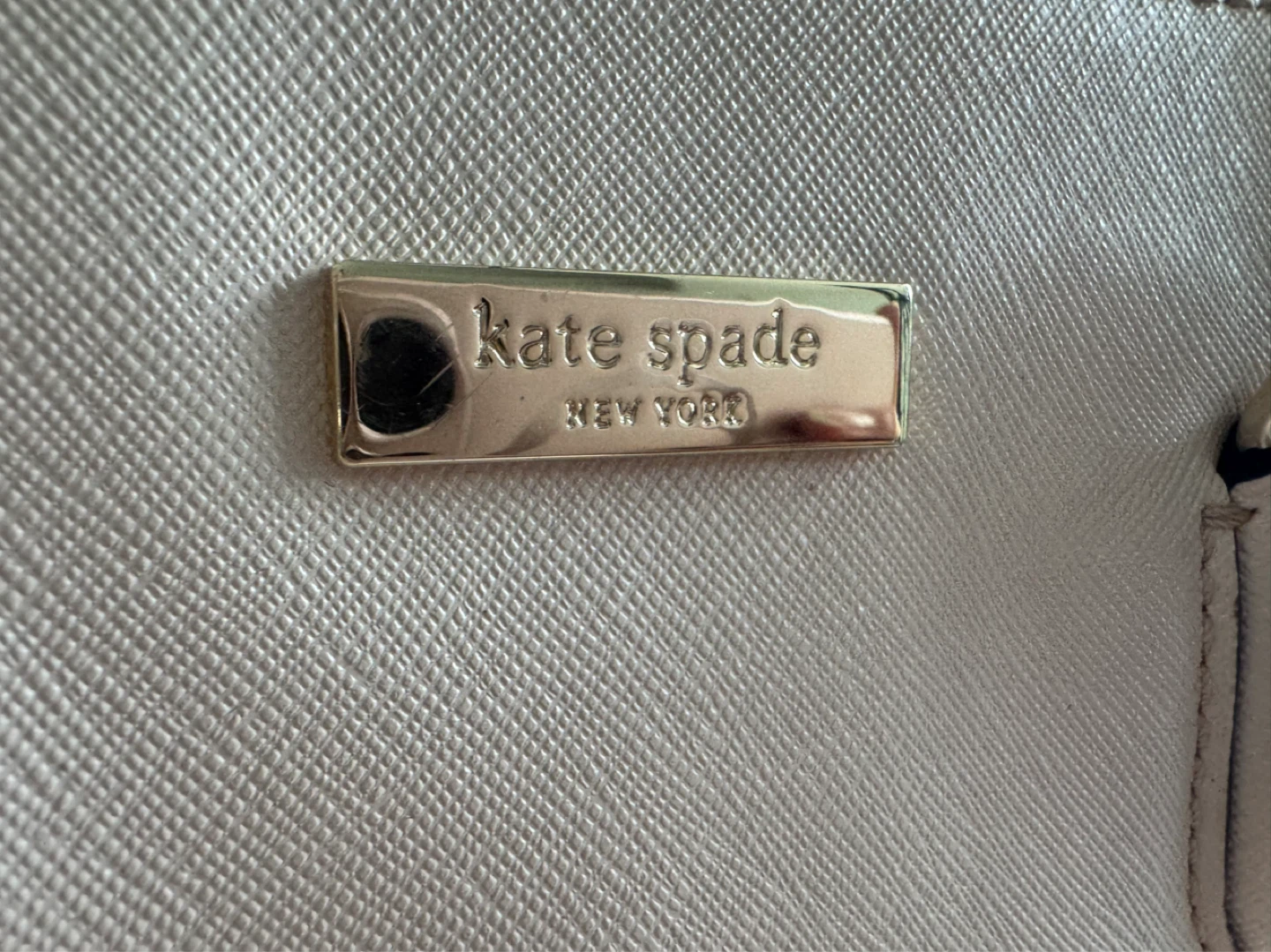 Light Baby Pink Kate Spade Purse with multiple purse sections - photo 4