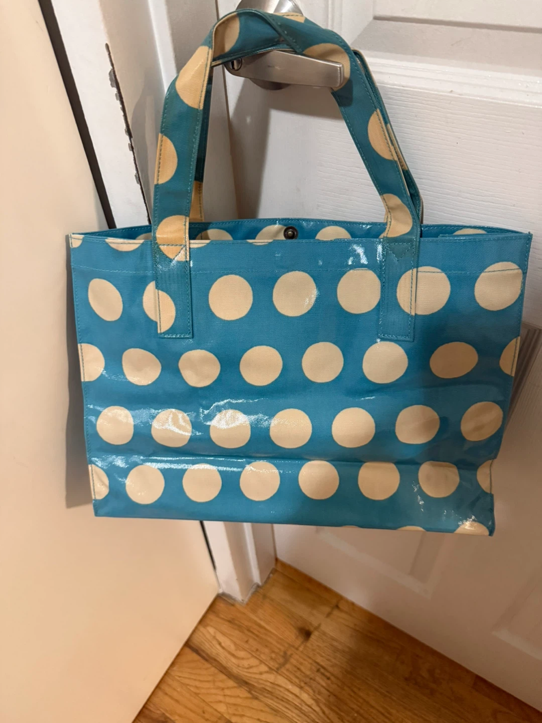 Cath Kidston Blue Polka Dot Tote Bag - photo 4