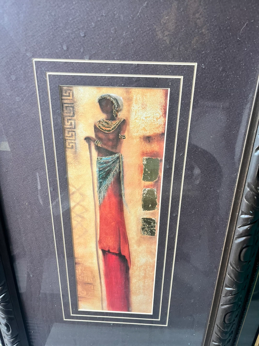 Framed African Art Print - photo 3