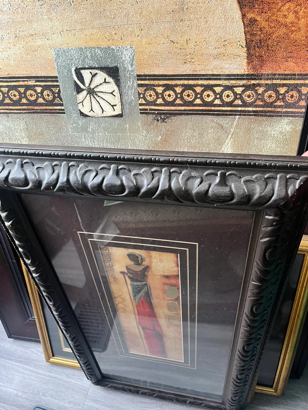 Framed African Art Print - photo 2