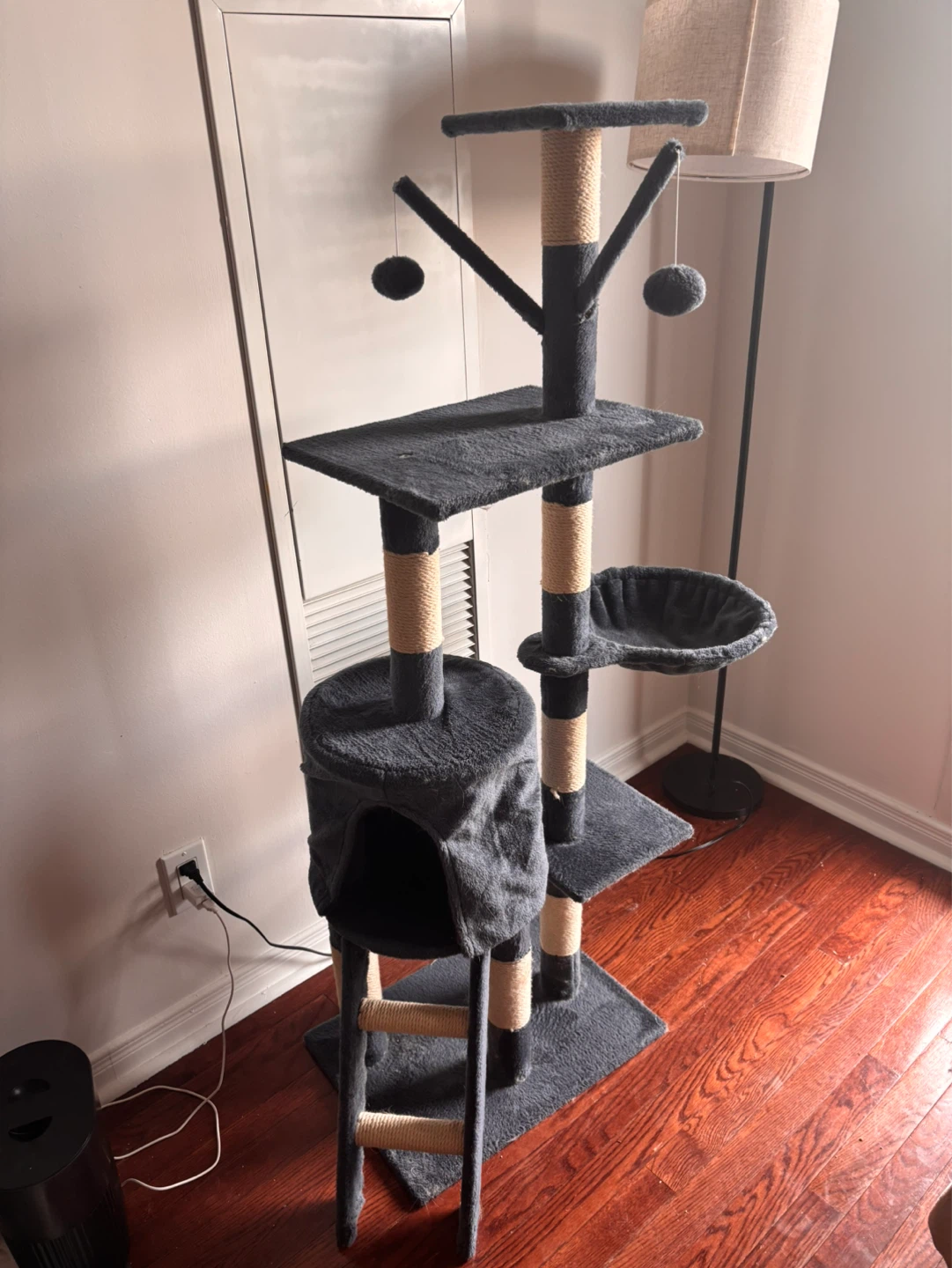 Multi-Level Cat Tree Condo with Hammock and Scratching Posts - photo 3