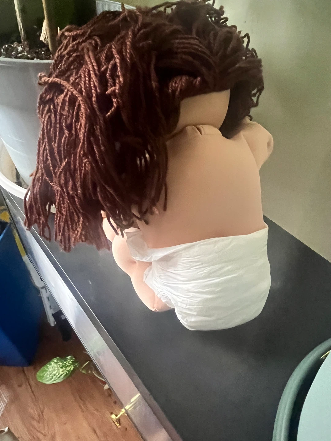 Play Along Cabbage Patch Kid Doll Brown Yarn Hair - photo 5
