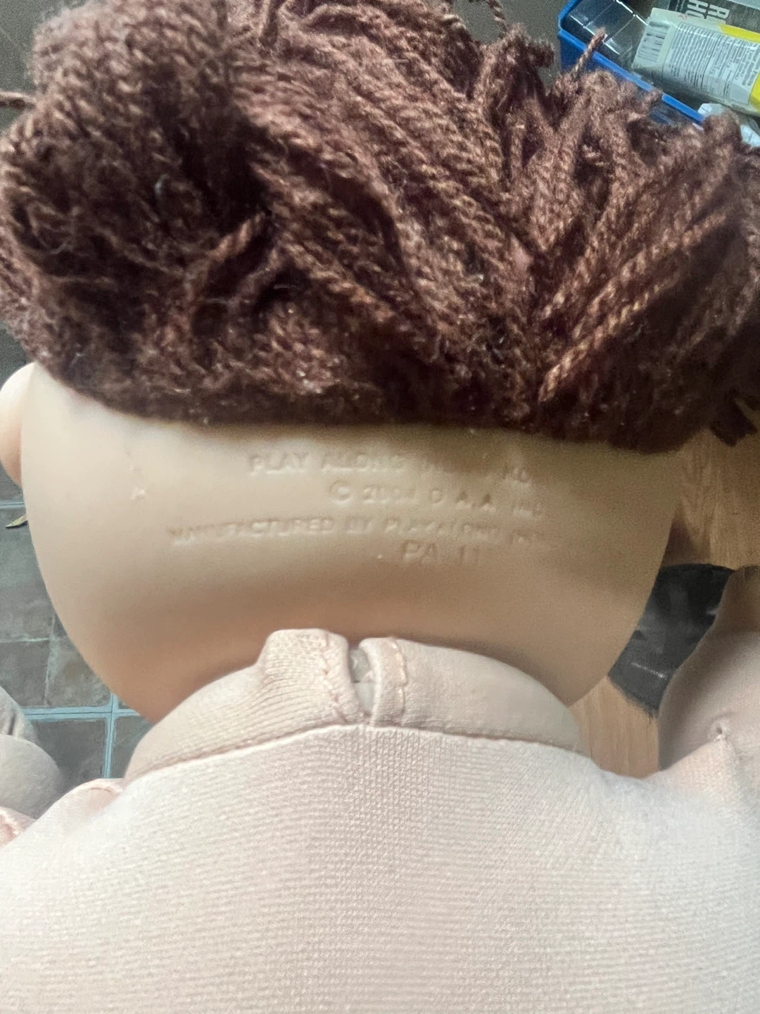 Play Along Cabbage Patch Kid Doll Brown Yarn Hair - photo 4