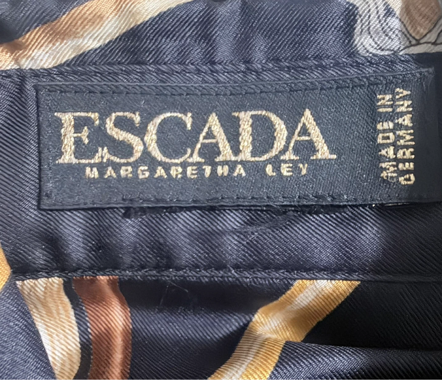 ESCADA Silk Cane Print Blouse - photo 4