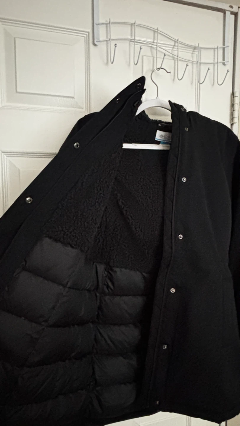 Columbia Women's Black Puffer Lined Jacket Size S - photo 3