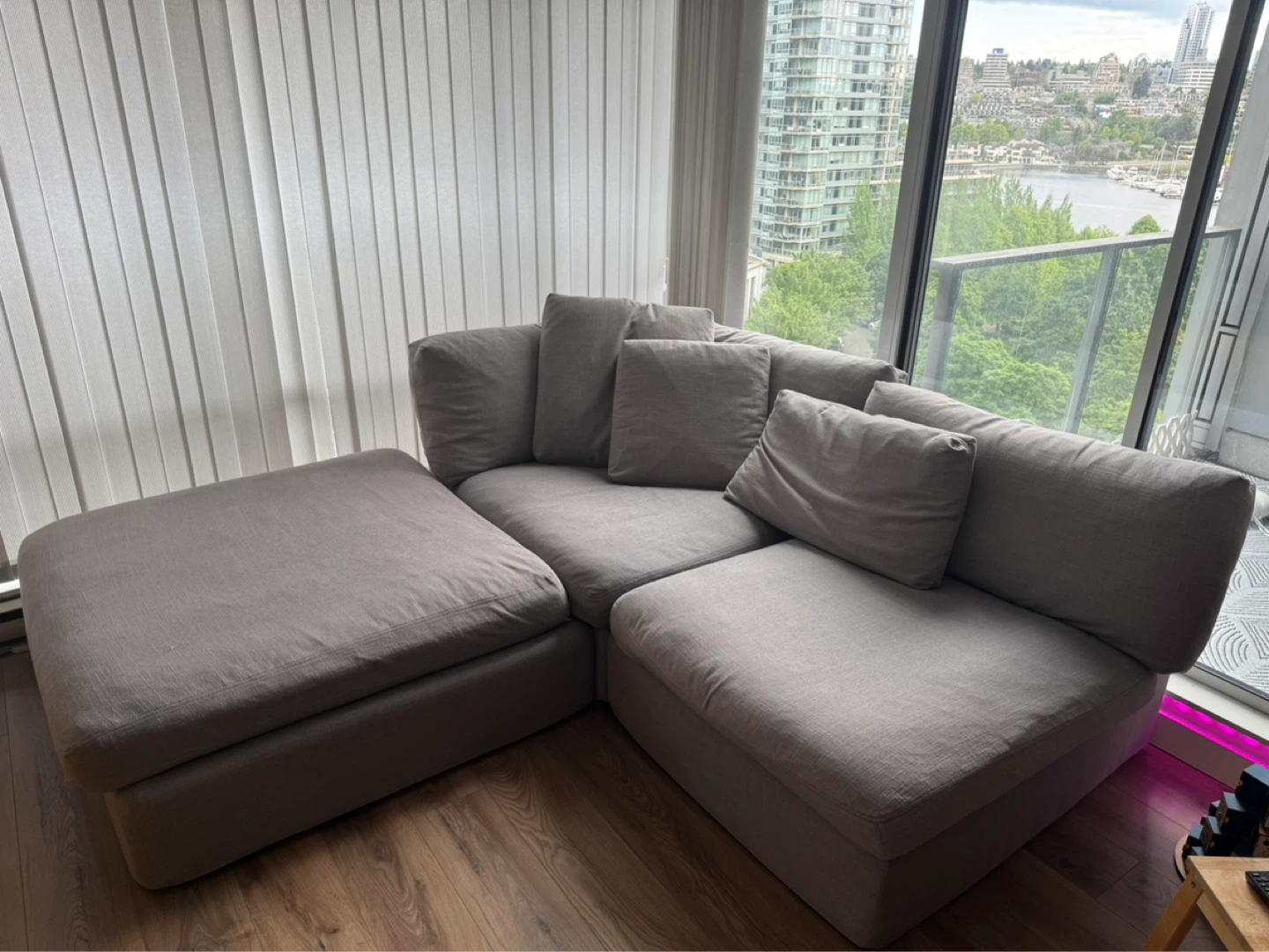 Sundays Get Together™ Sectional Sofa - Moonlight