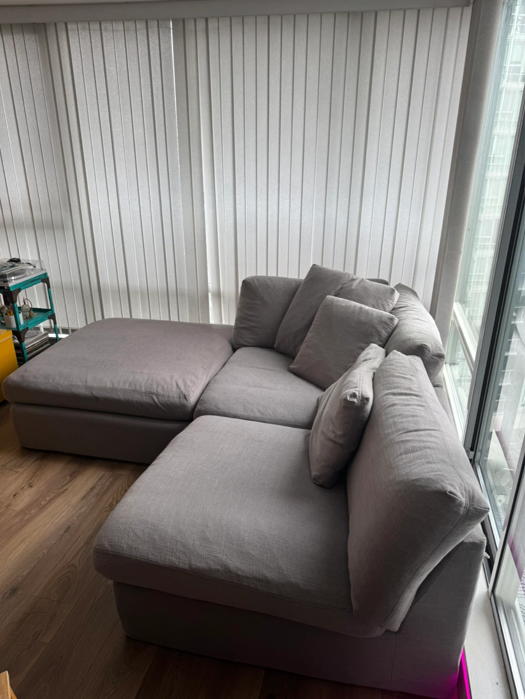 Sundays Get Together™ Sectional Sofa - Moonlight - photo 2