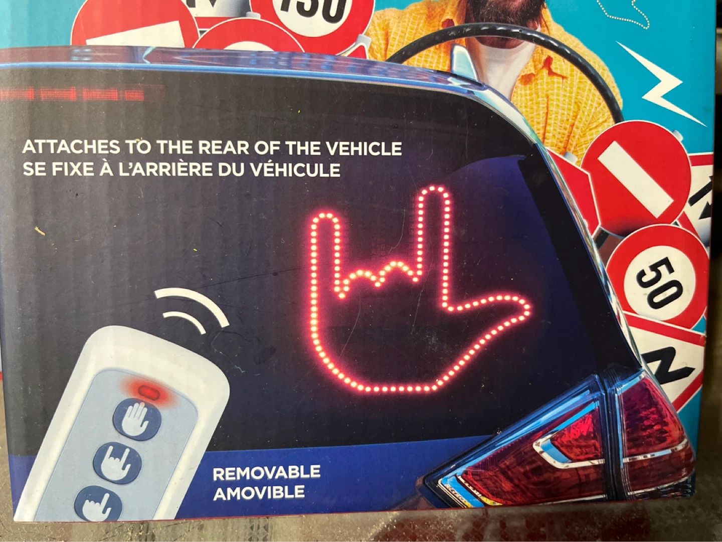 LED Hand Sign for Vehicle Rear - photo 3