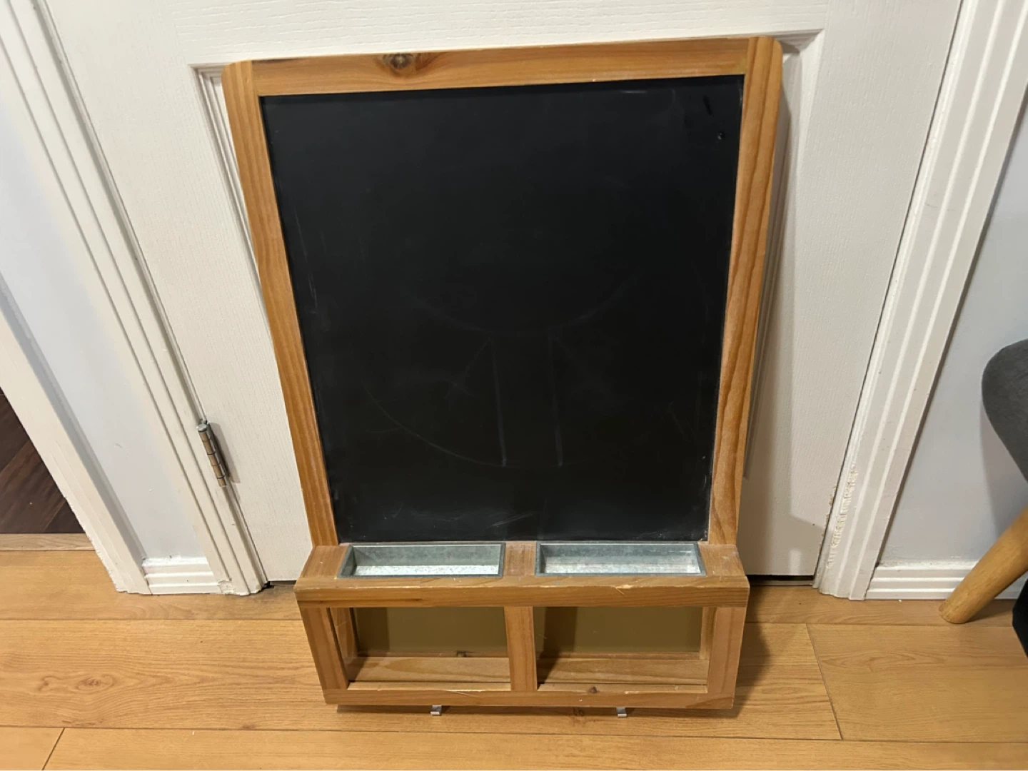 IKEA Luns - Magnetic Wooden Chalkboards with Tray (19"X4"X28")