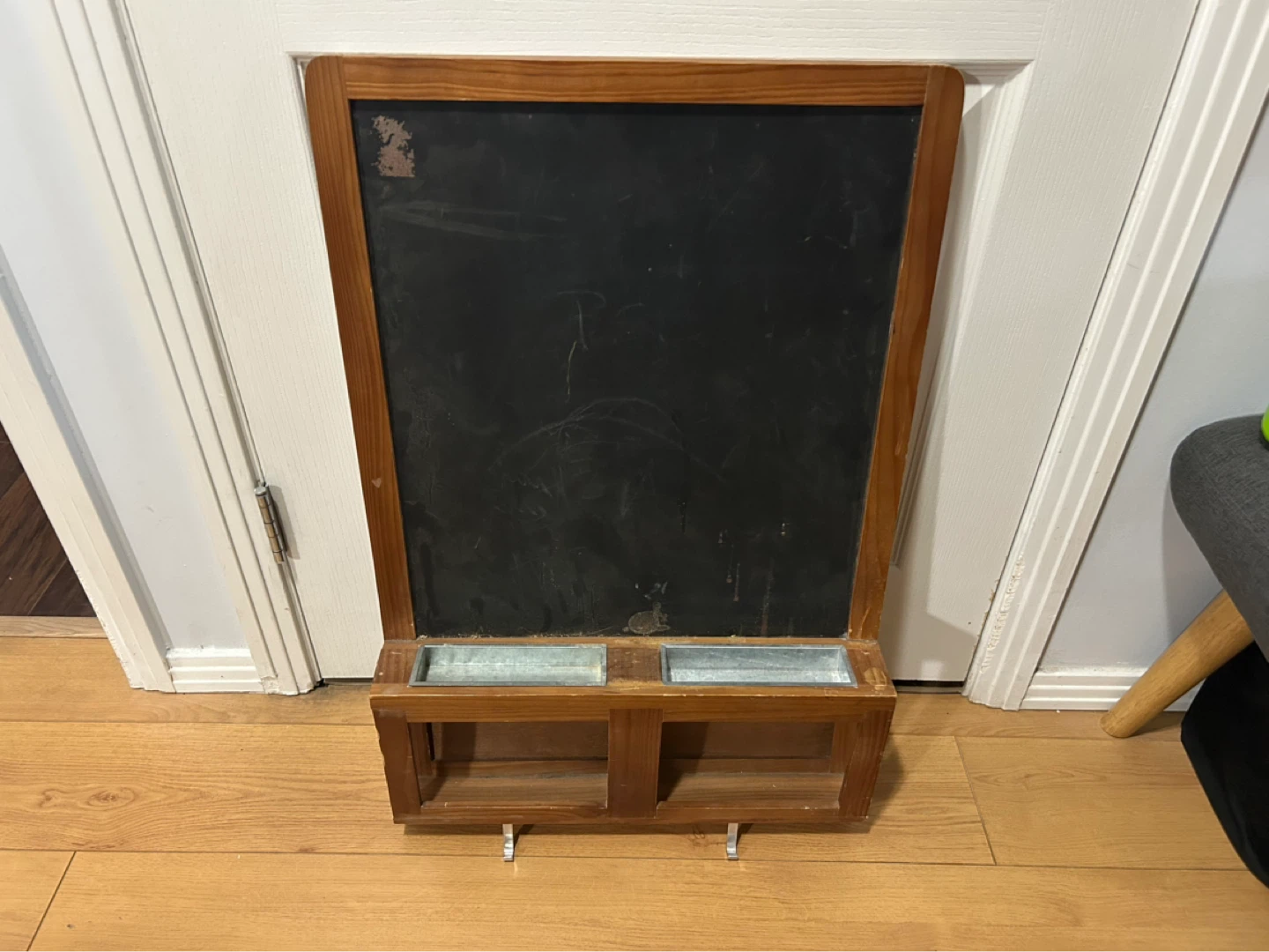 IKEA Luns - Magnetic Wooden Chalkboards with Tray (19"X4"X28") - photo 3