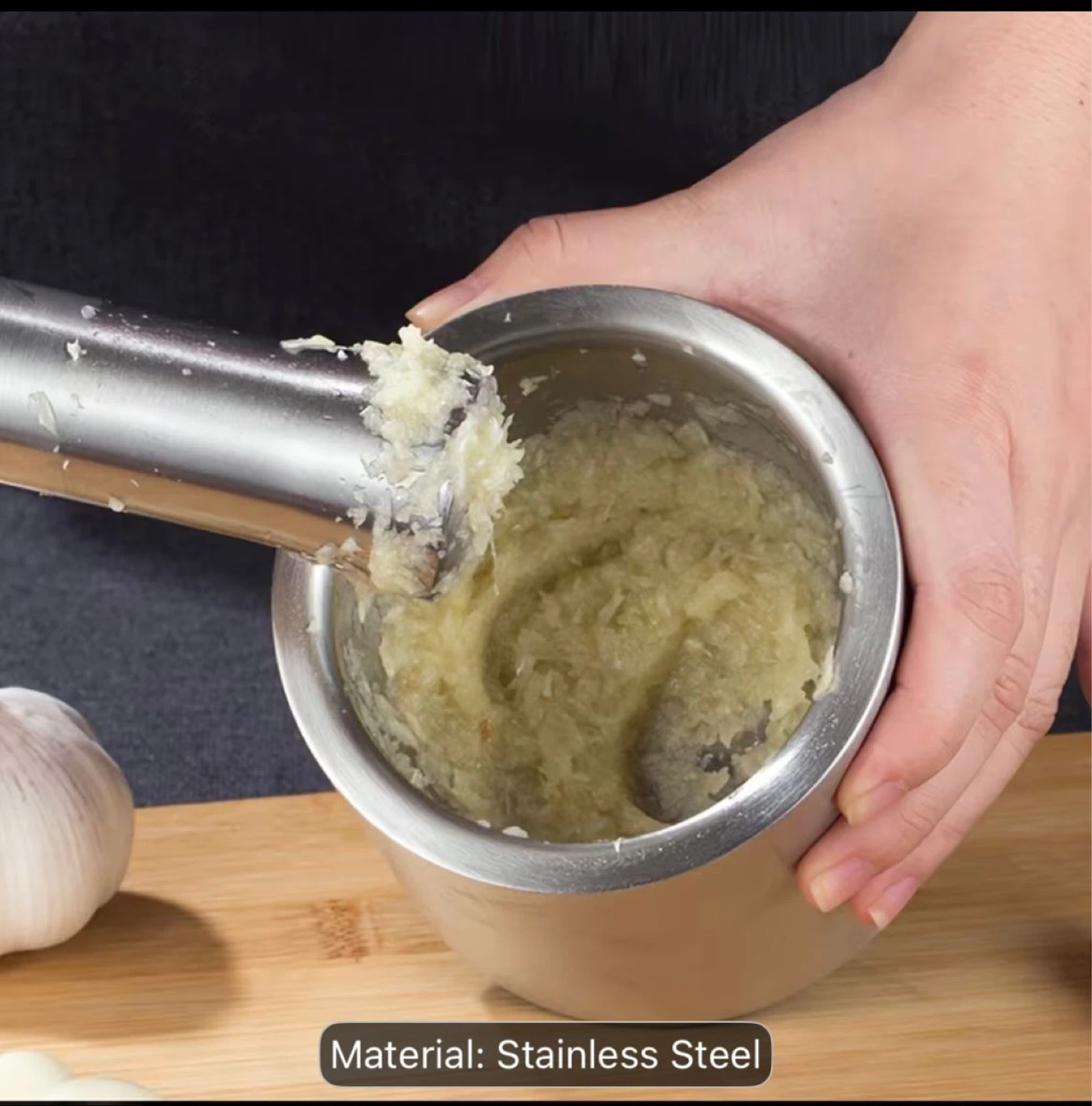 Stainless Steel Mortar and Pestle Set - photo 2