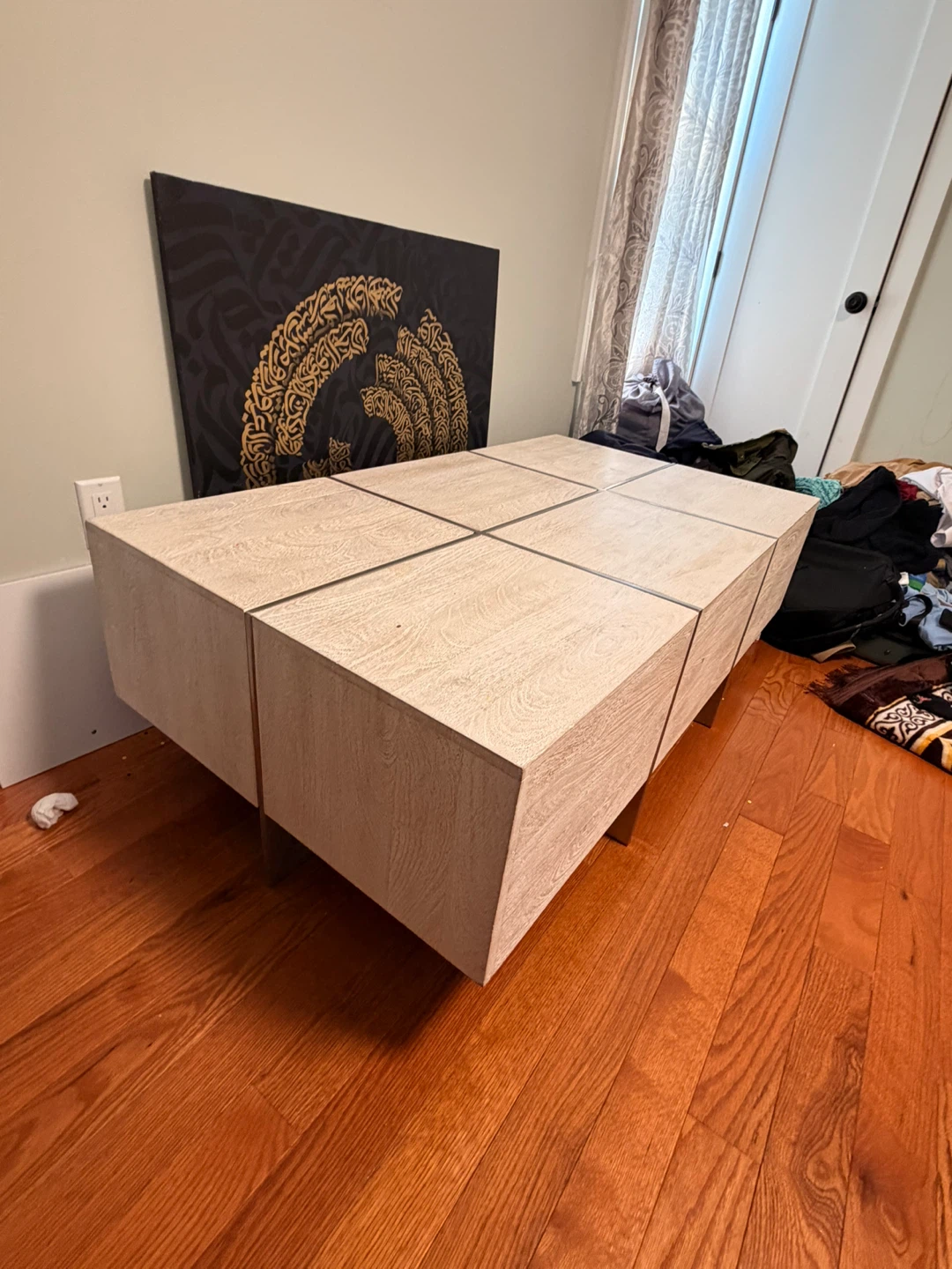 Modern Wood Grain Coffee Table - photo 3