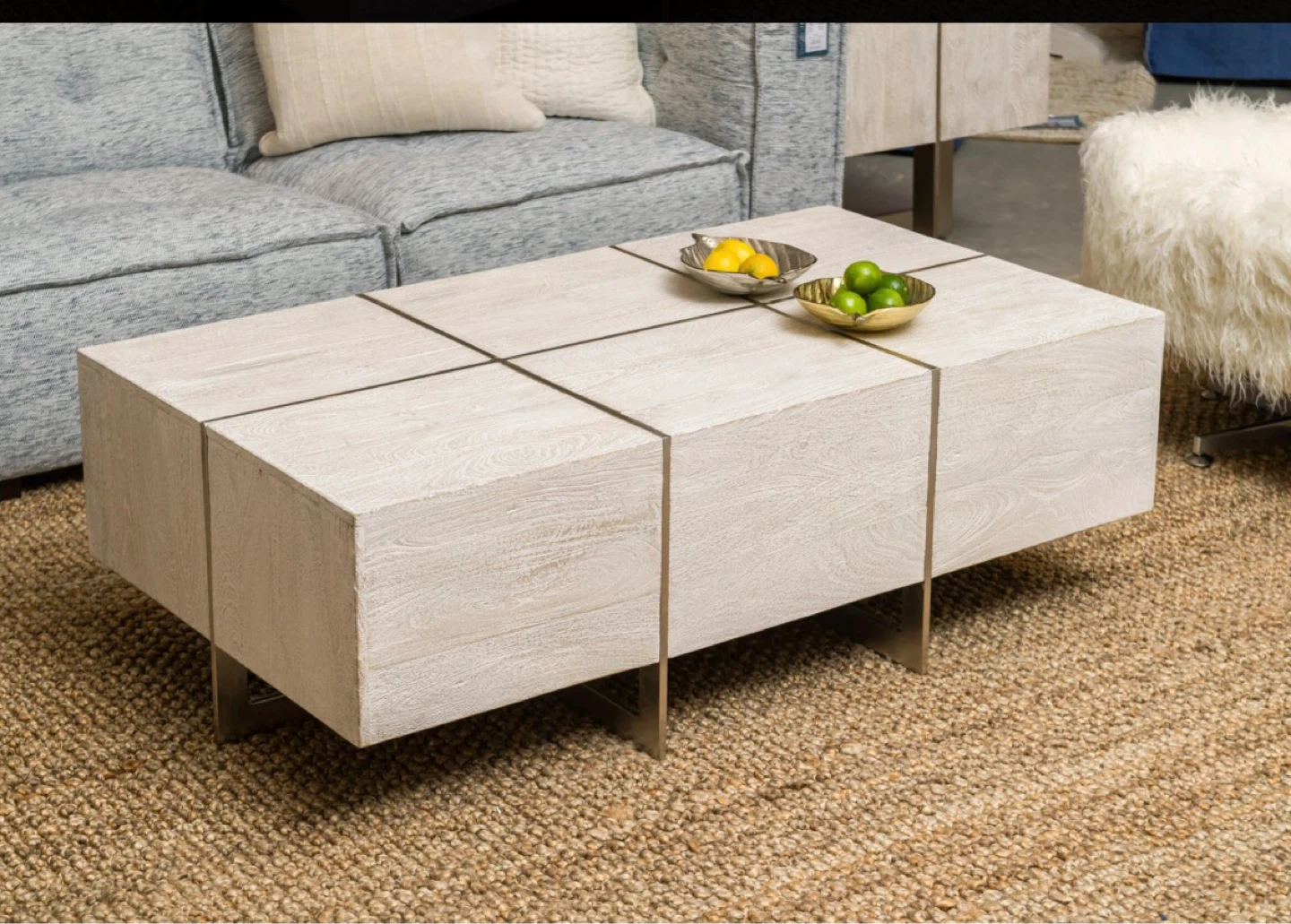 Modern Wood Grain Coffee Table