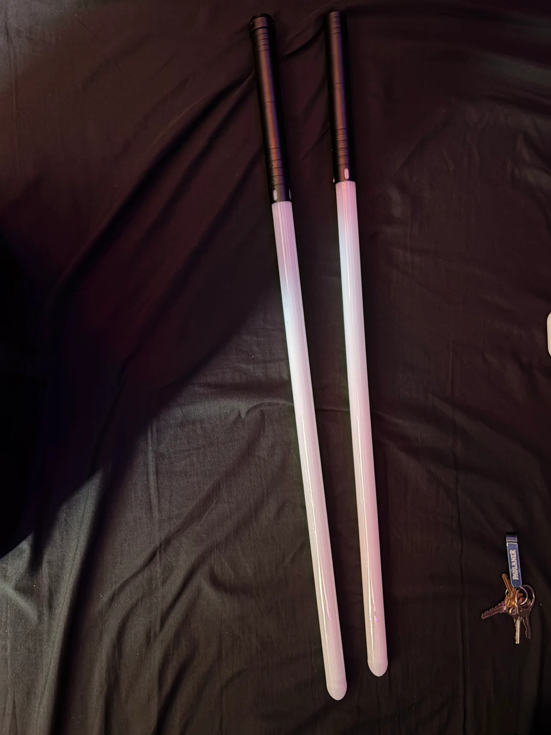 2 LED Lightsaber Toy Glow Stick Set