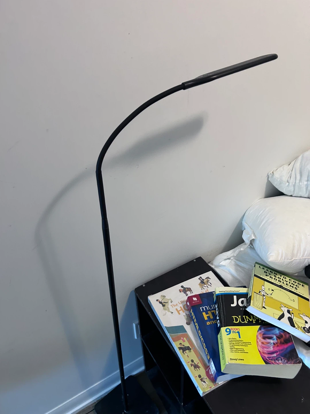 Black LED Floor Lamp - photo 2