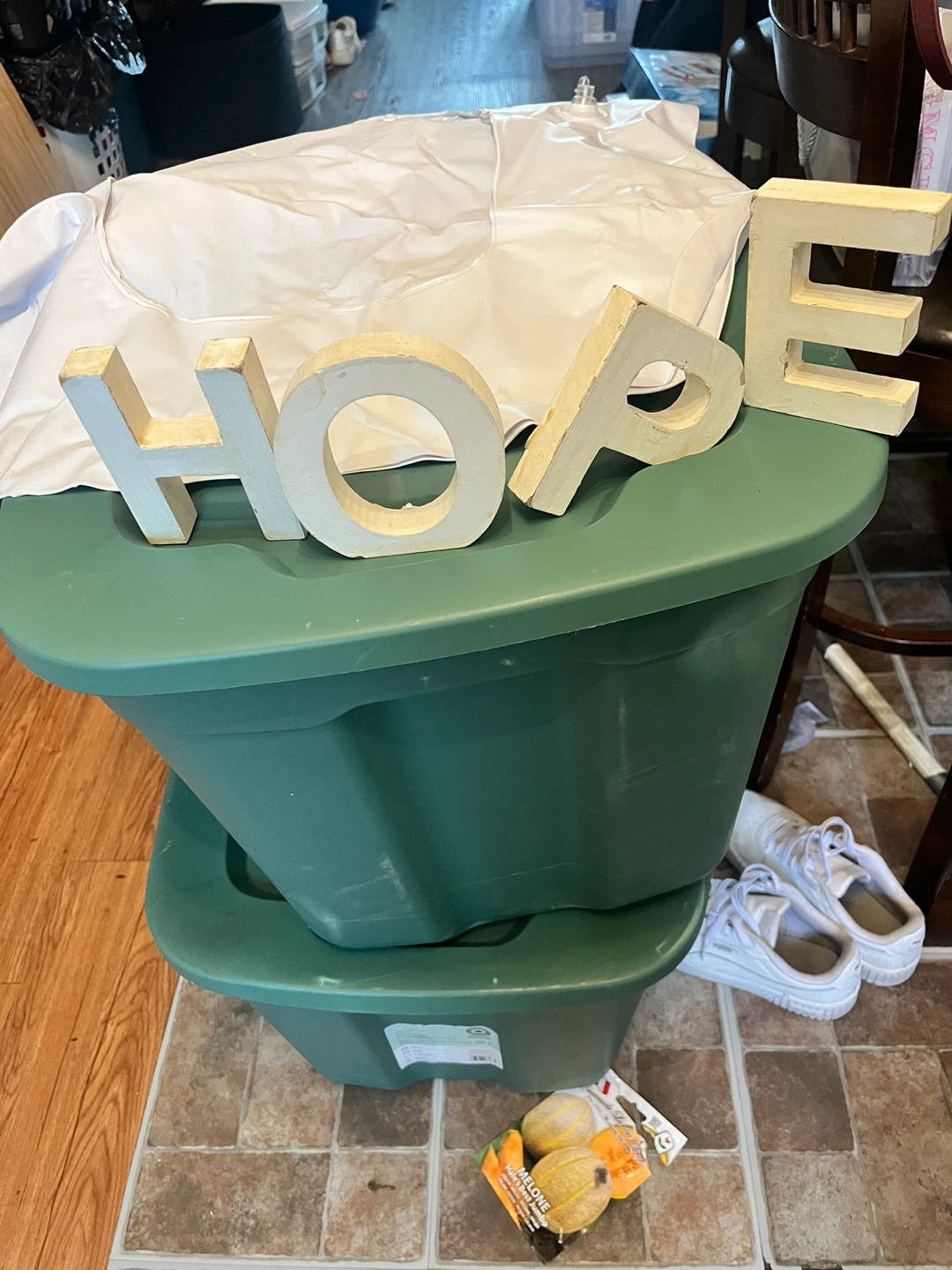 Set of "HOPE" decorative letters - photo 5