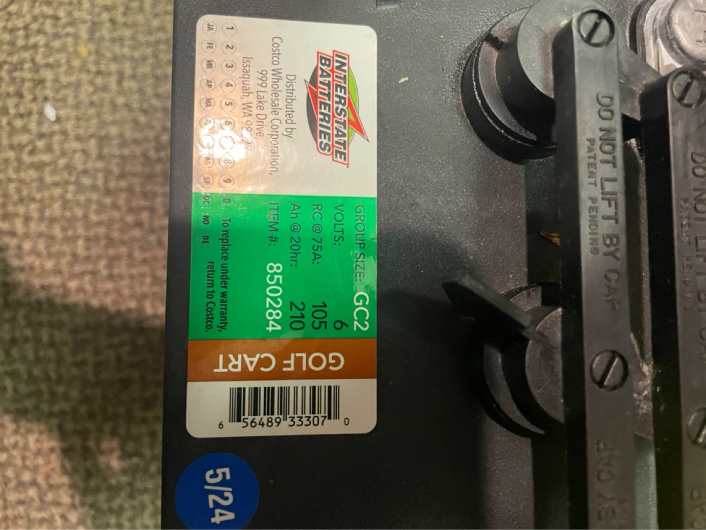 2-6 volt batteries - photo 2
