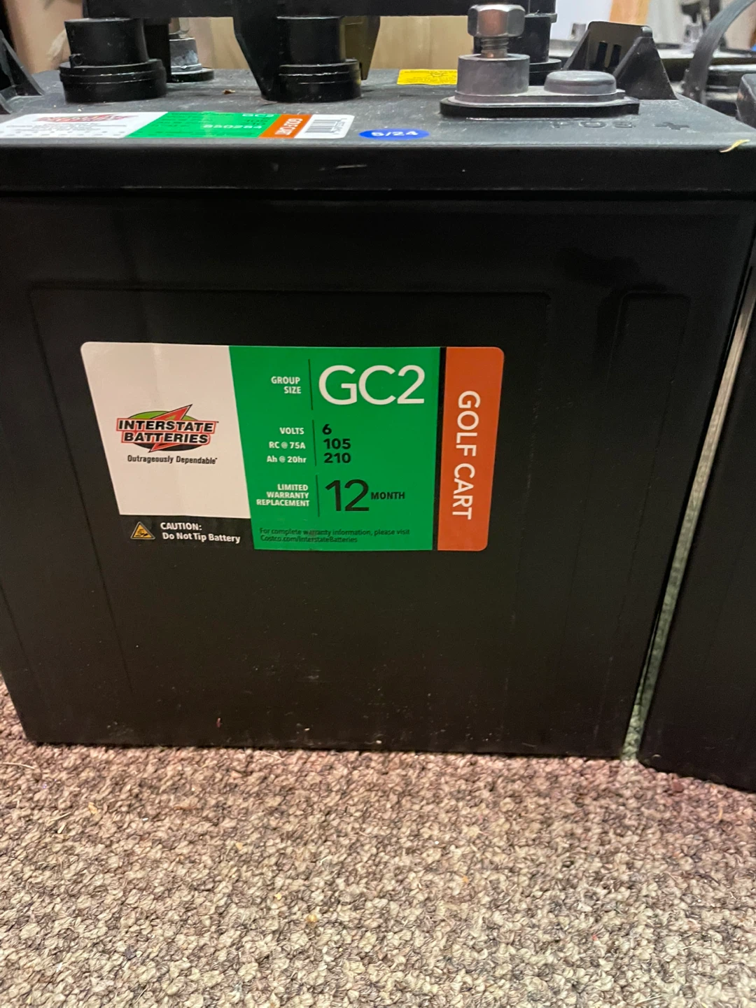 2-6 volt batteries