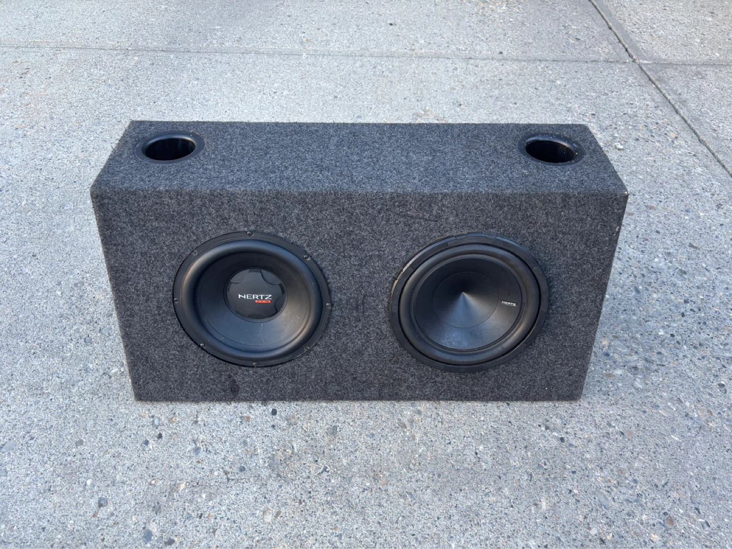 Dual 10” subs 500w RMS