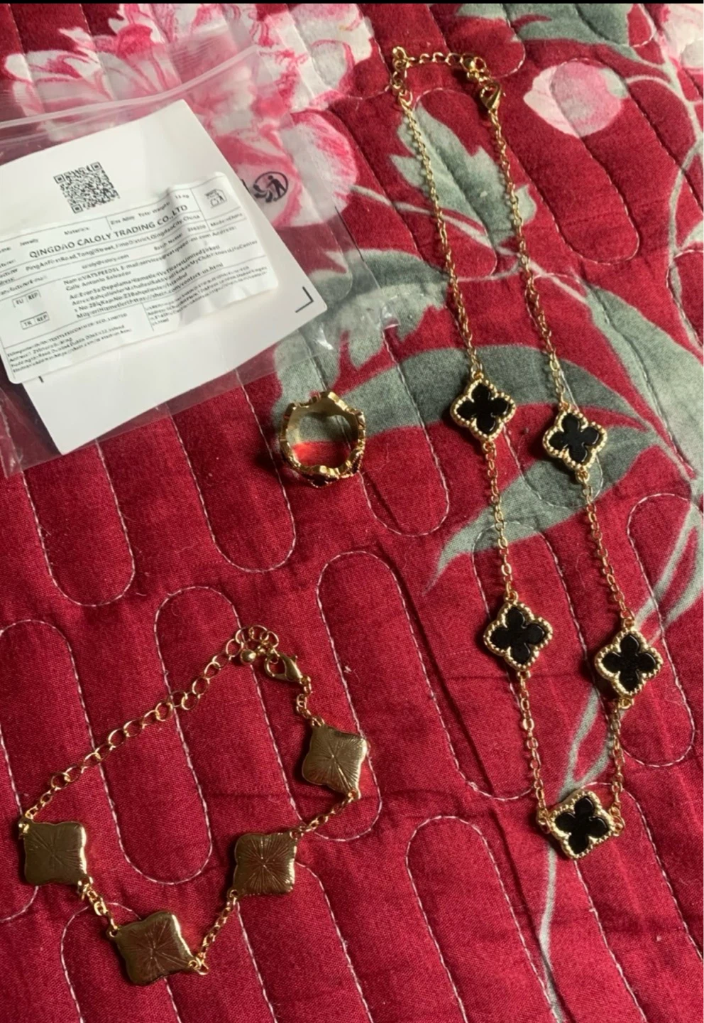 Four leaf clover, Fashionable Jewelry Set - photo 5