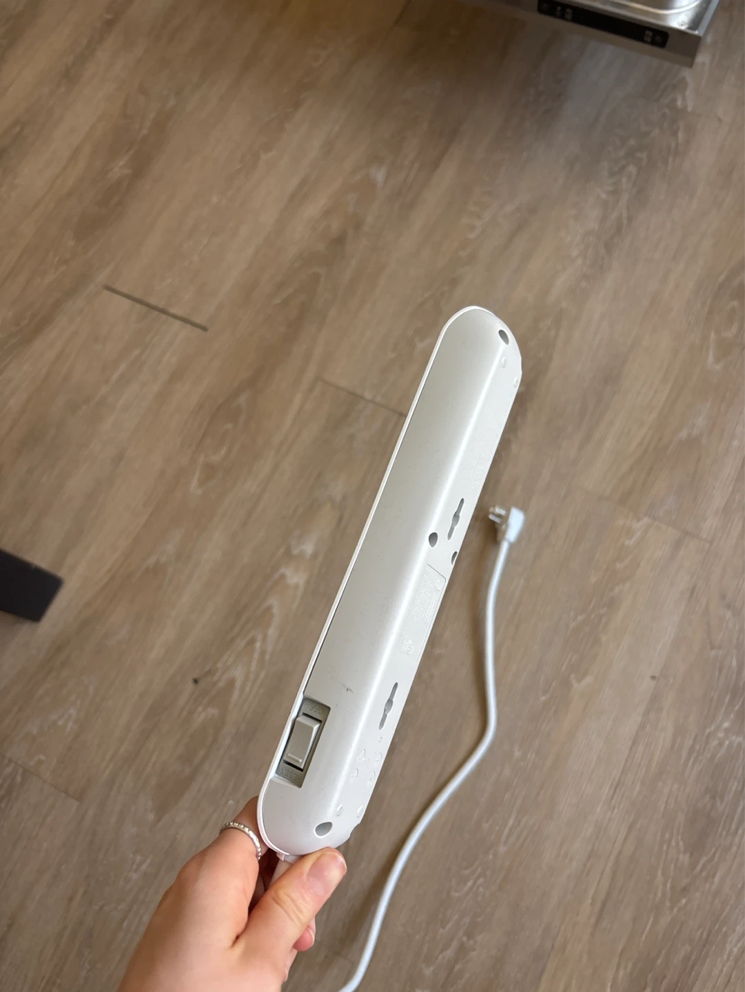 White Power Strip Surge Protector - photo 2