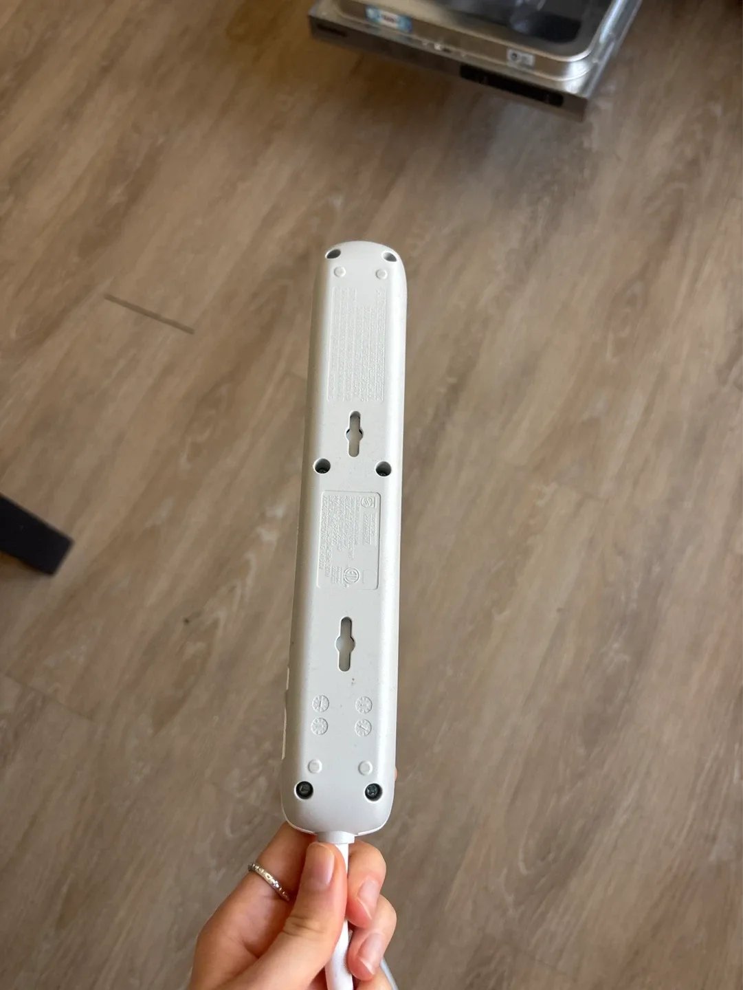 White Power Strip Surge Protector - photo 3