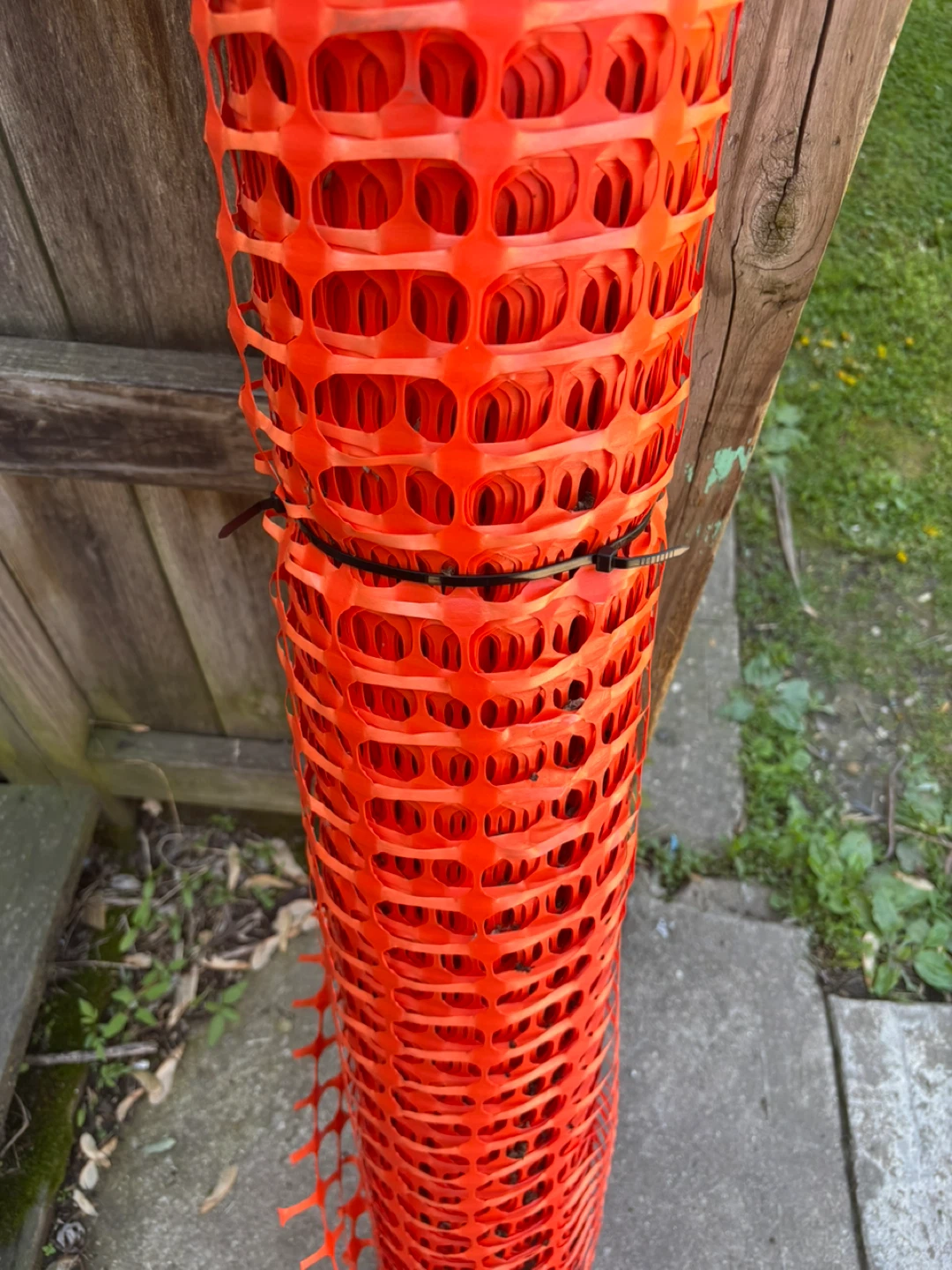 Orange Plastic Safety Fence Mesh