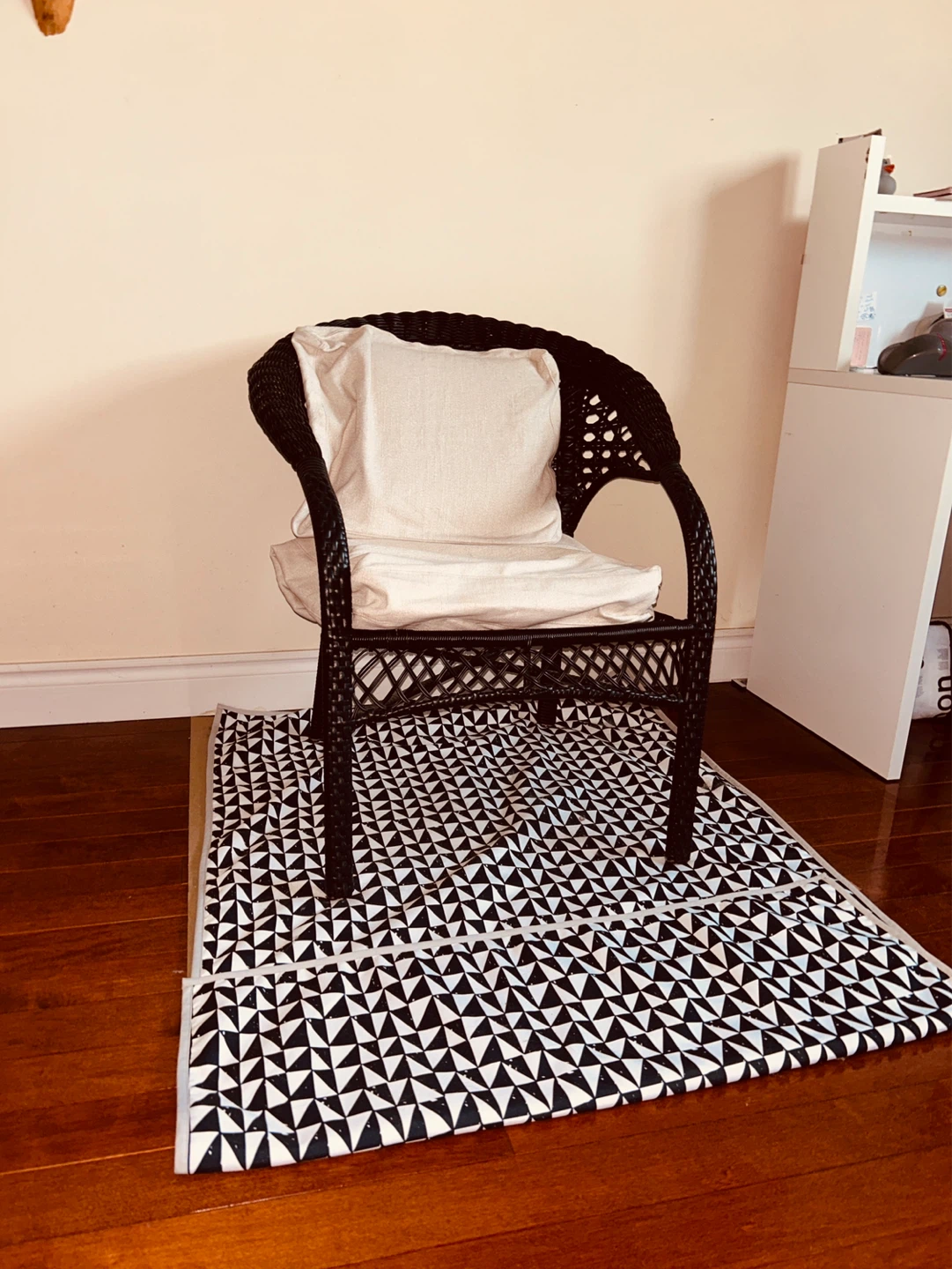 Designer wicker patio armchair - photo 5