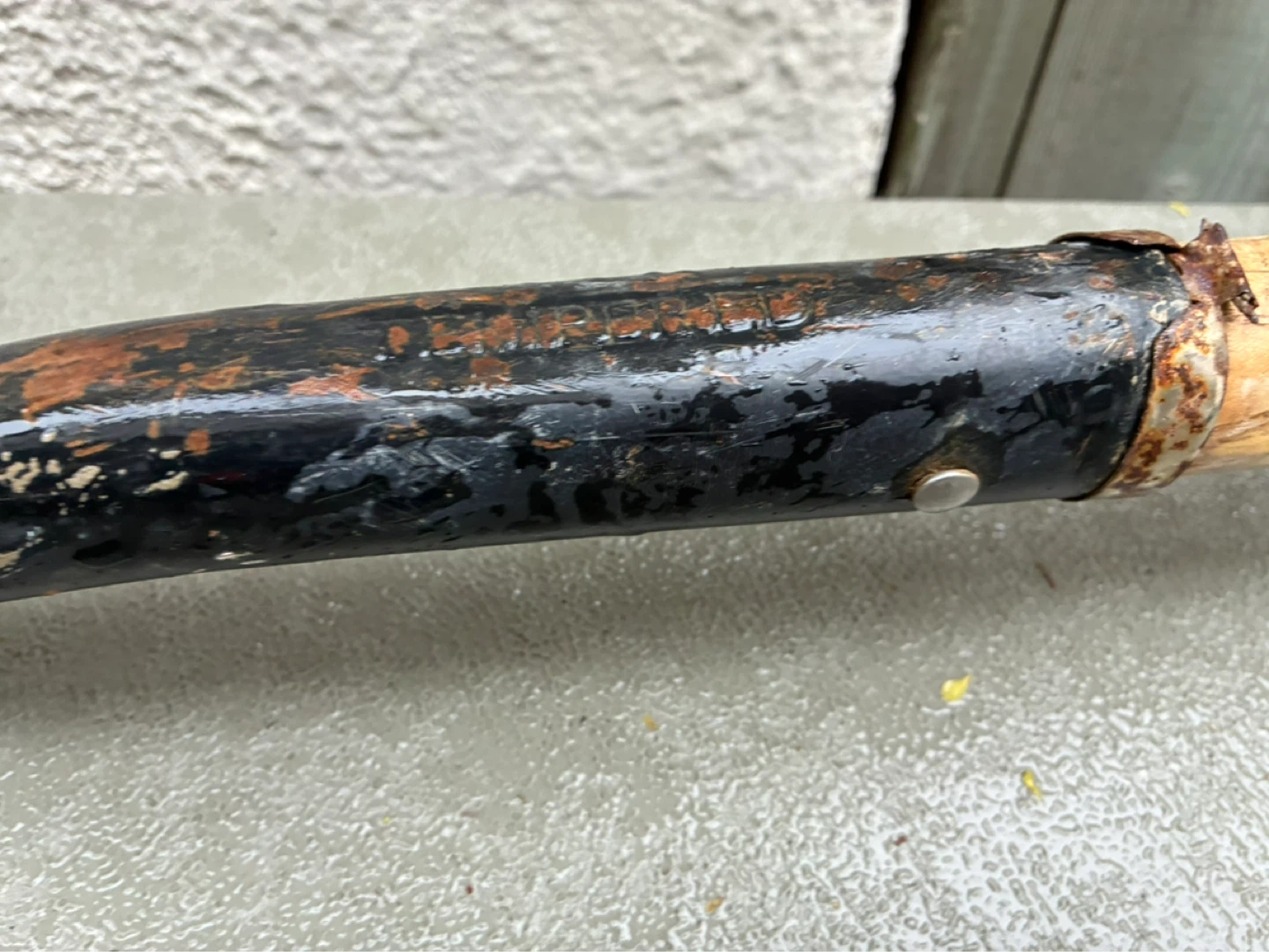 $1 real price metal garden shovel tempered steel broken shaft - photo 5