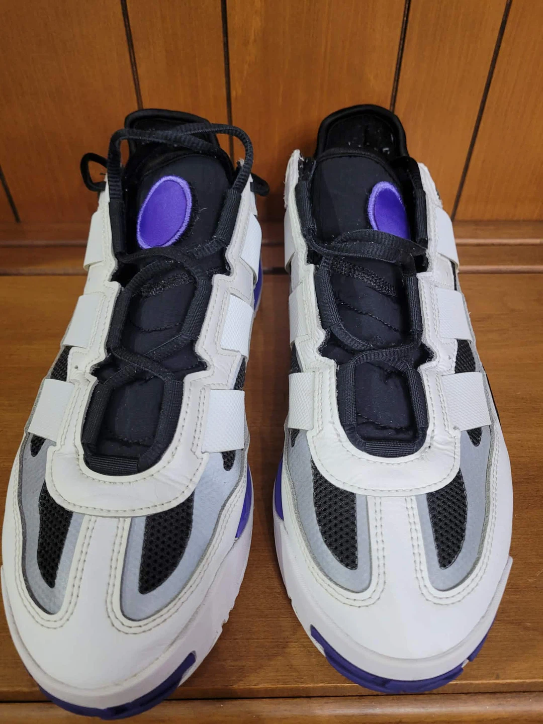 Adidas gym shoes Sneakers purple white size 9 - photo 2